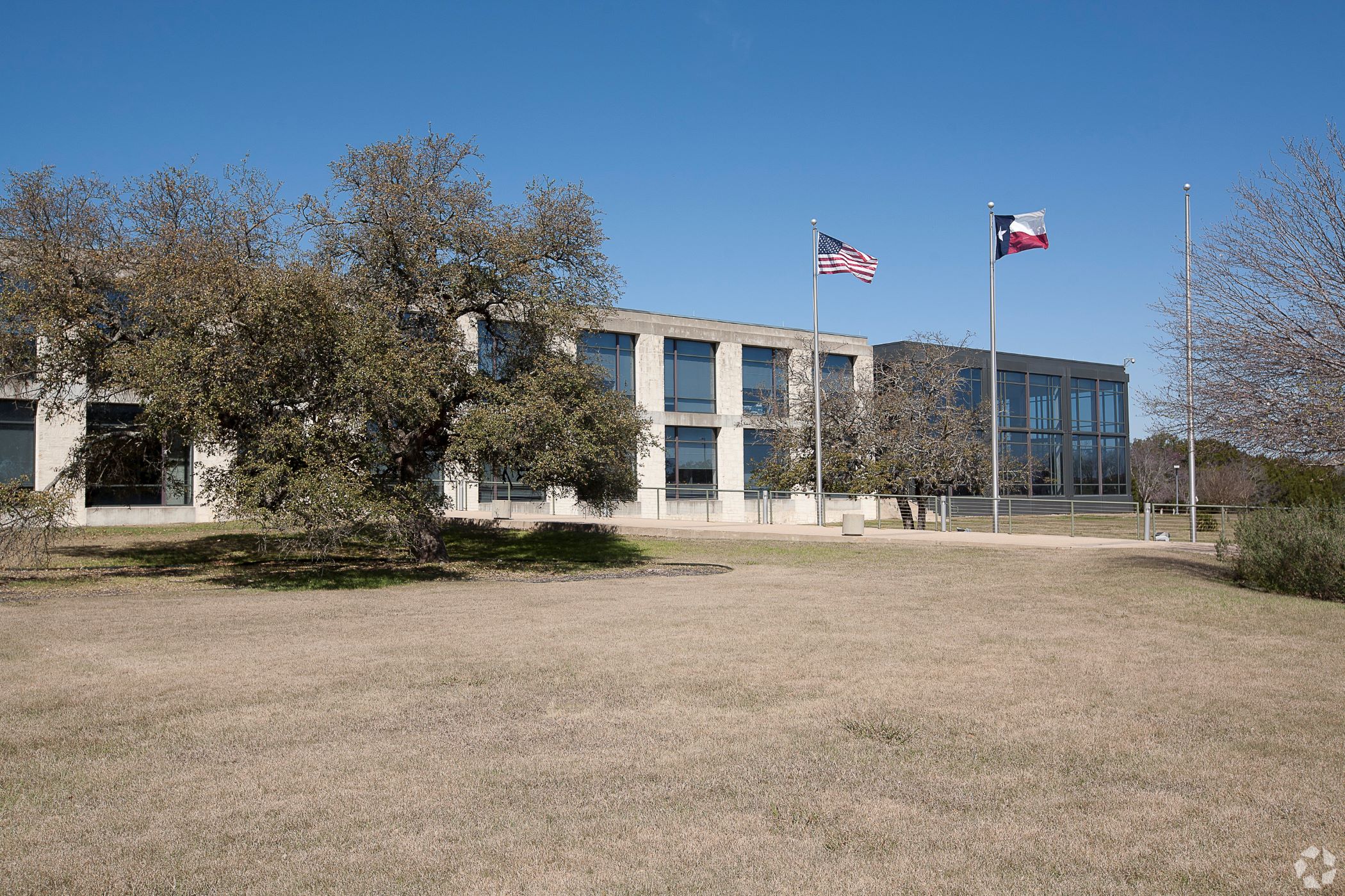 LegalZoom.com is cutting its entire sales staff from its operations at 9900 Spectrum Drive (office building pictured) in Austin, Texas. (CoStar)