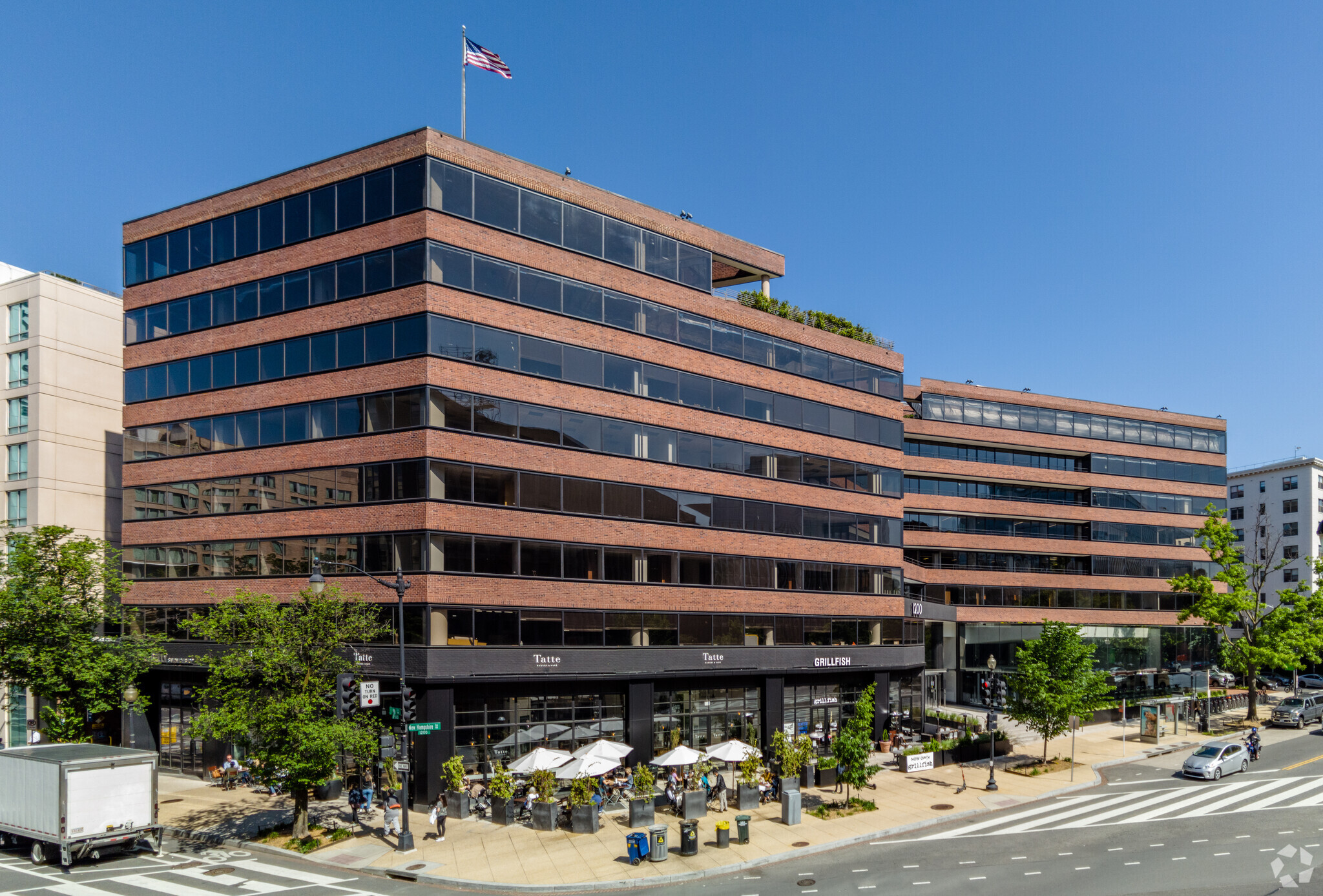 Law firm Caplin & Drysdale has signed a 36,826-square-foot lease at 1200 New Hampshire Ave. NW in Washington, D.C.’s West End. (CoStar)