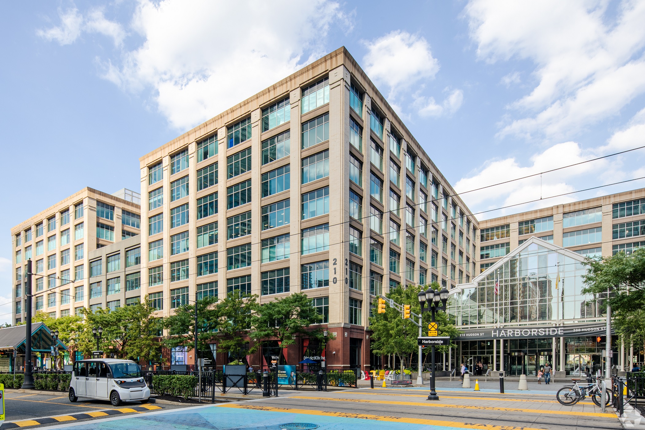 Veris Residential is based at 210 Hudson St. on the waterfront in Jersey City, New Jersey. (Joseph DiBlasi/CoStar)