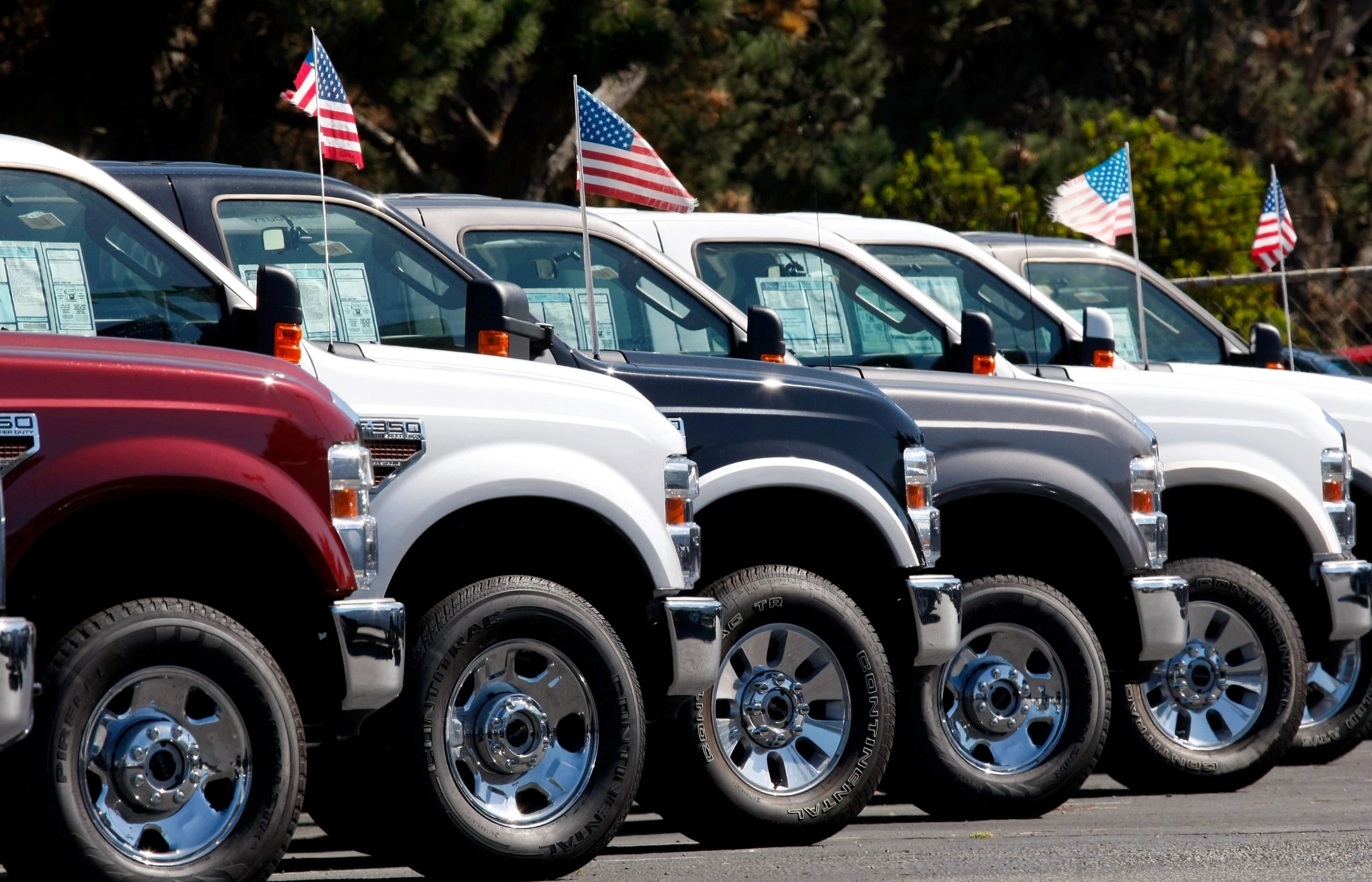 Higher spending on motor vehicles among other categories helped the U.S. register 1.1% growth in gross domestic product during the first quarter, the Commerce Department reported. (Getty Images)