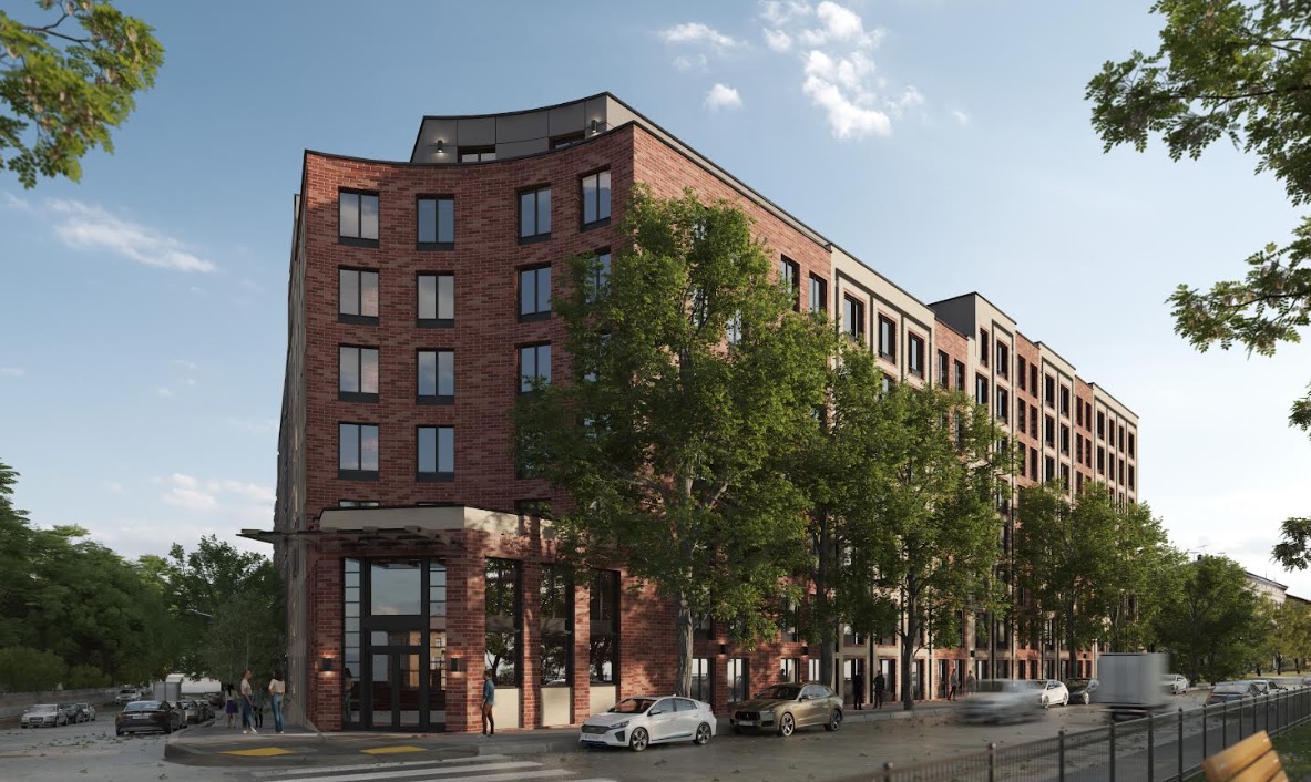 TS Communities is expected to develop 339 fully affordable units on a former church site in The Bronx’s Kingsbridge neighborhood. (Tishman Speyer)