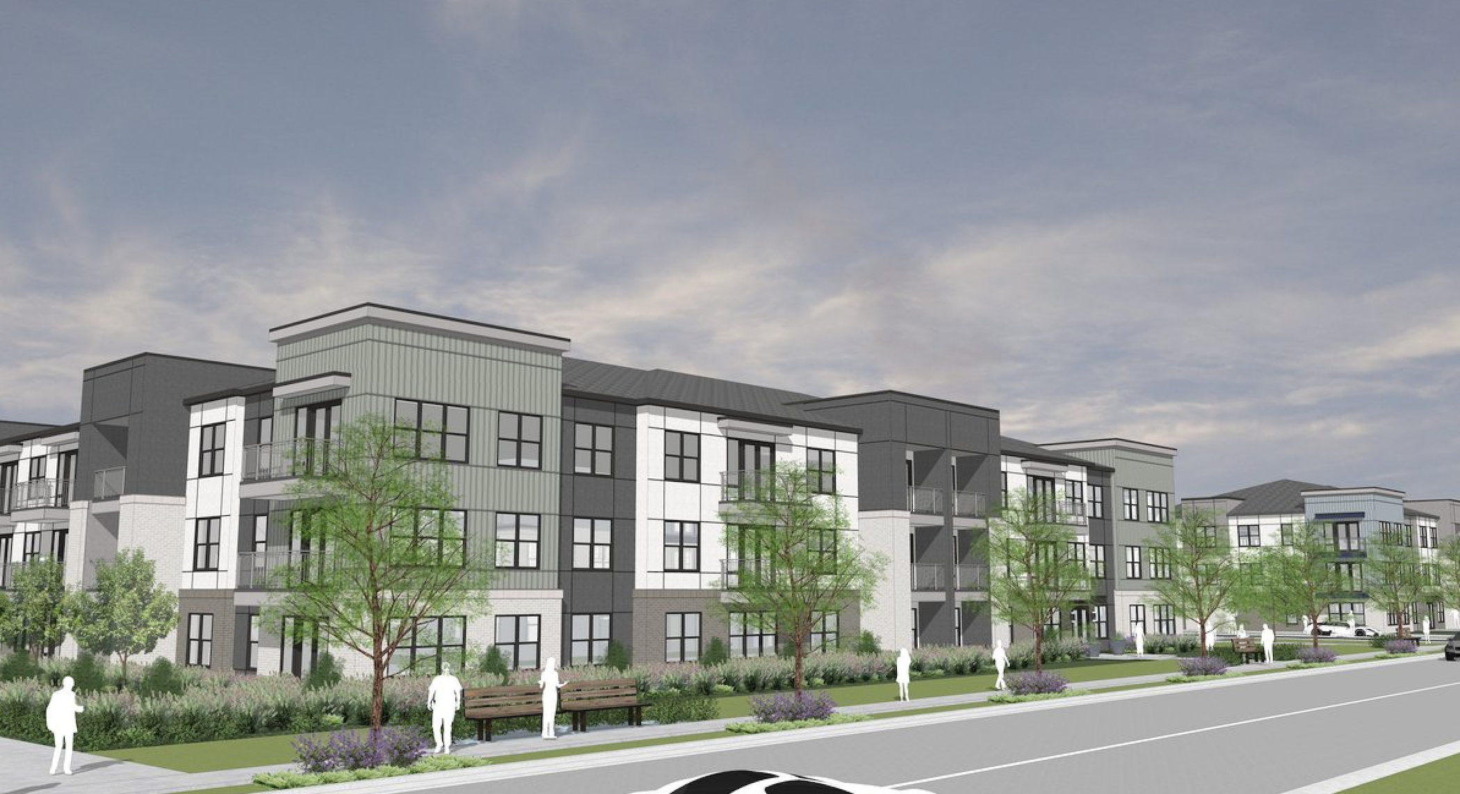 Banyan Residential, a Los Angeles development firm, is looking to break into the Denver-area market with plans for an apartment complex in Aurora, Colorado. (Banyan Residential) 