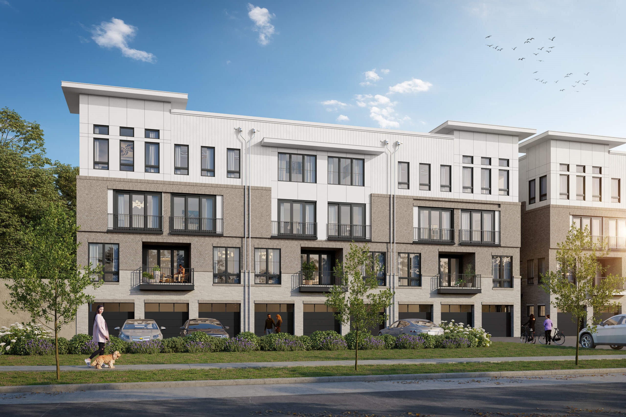Findley Row, pictured, is part of Alpharetta's Northwinds Summit. (Monte Hewett) 