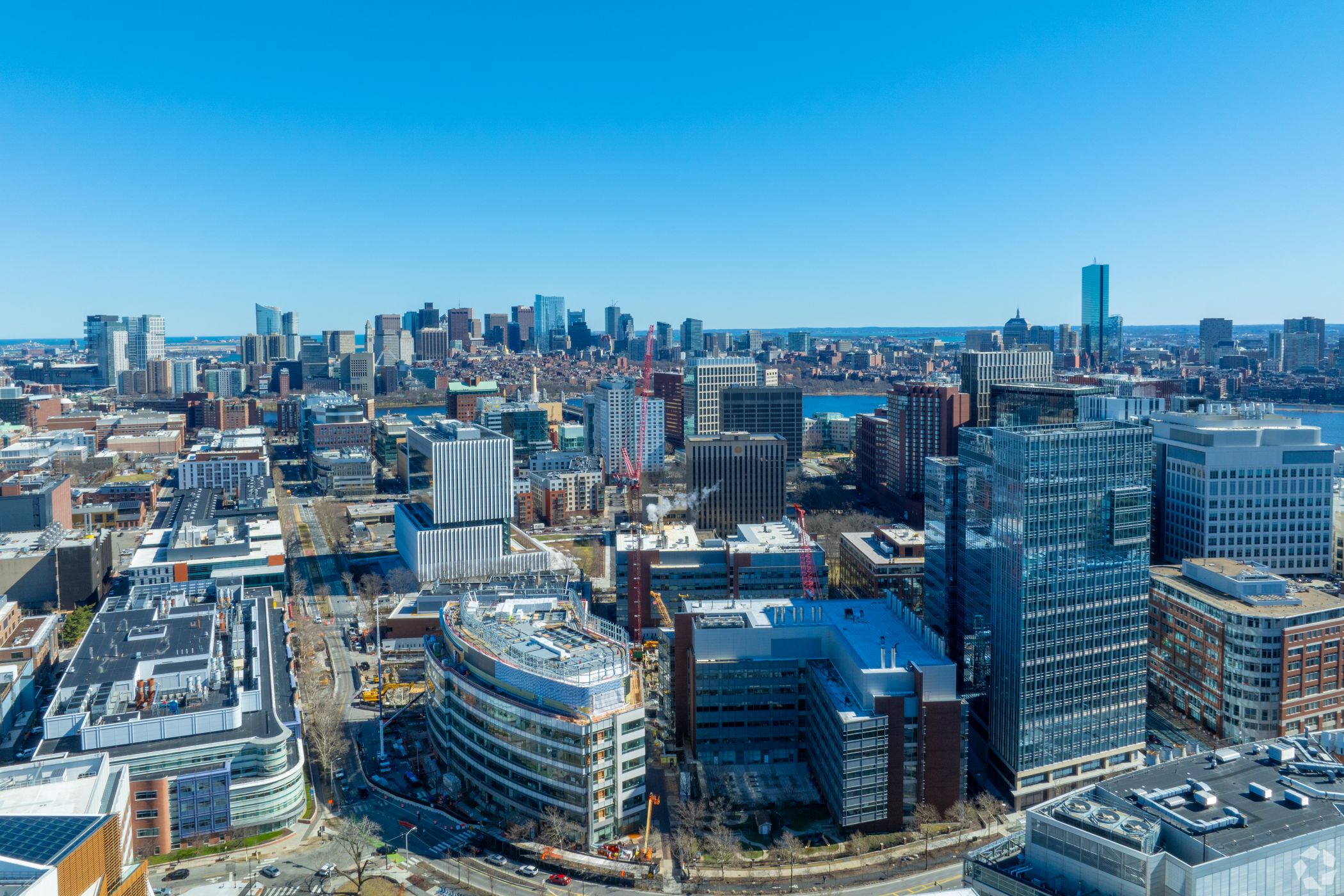 BXP recently completed work on its 300 Binney St. development in Cambridge, Massachusetts, a project that is fully leased to the Broad Institute. (CoStar) 