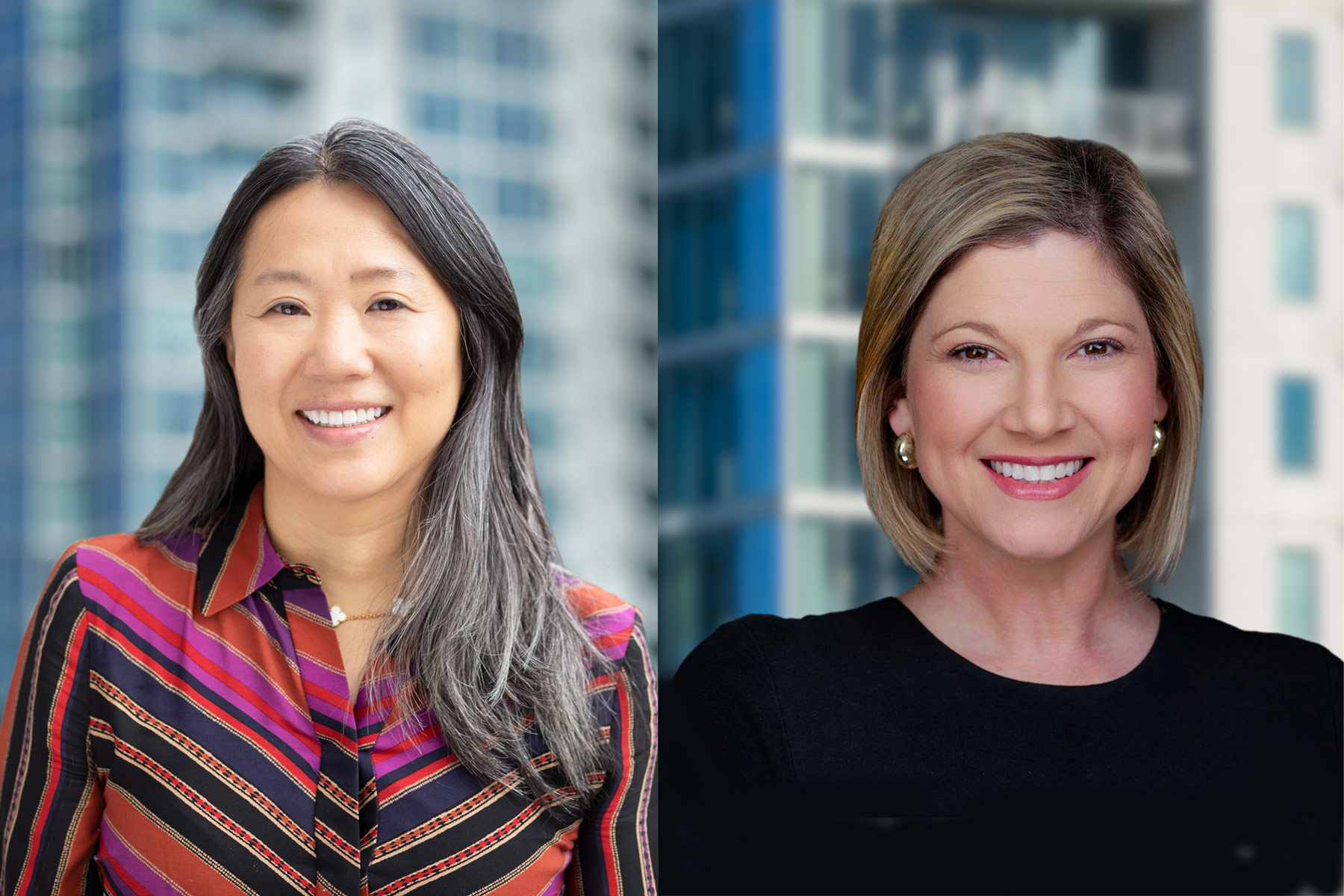 Corporate executives Sandra Kim-Suk and Michelle Johnstone have joined Cortland's leadership team. (Cortland)