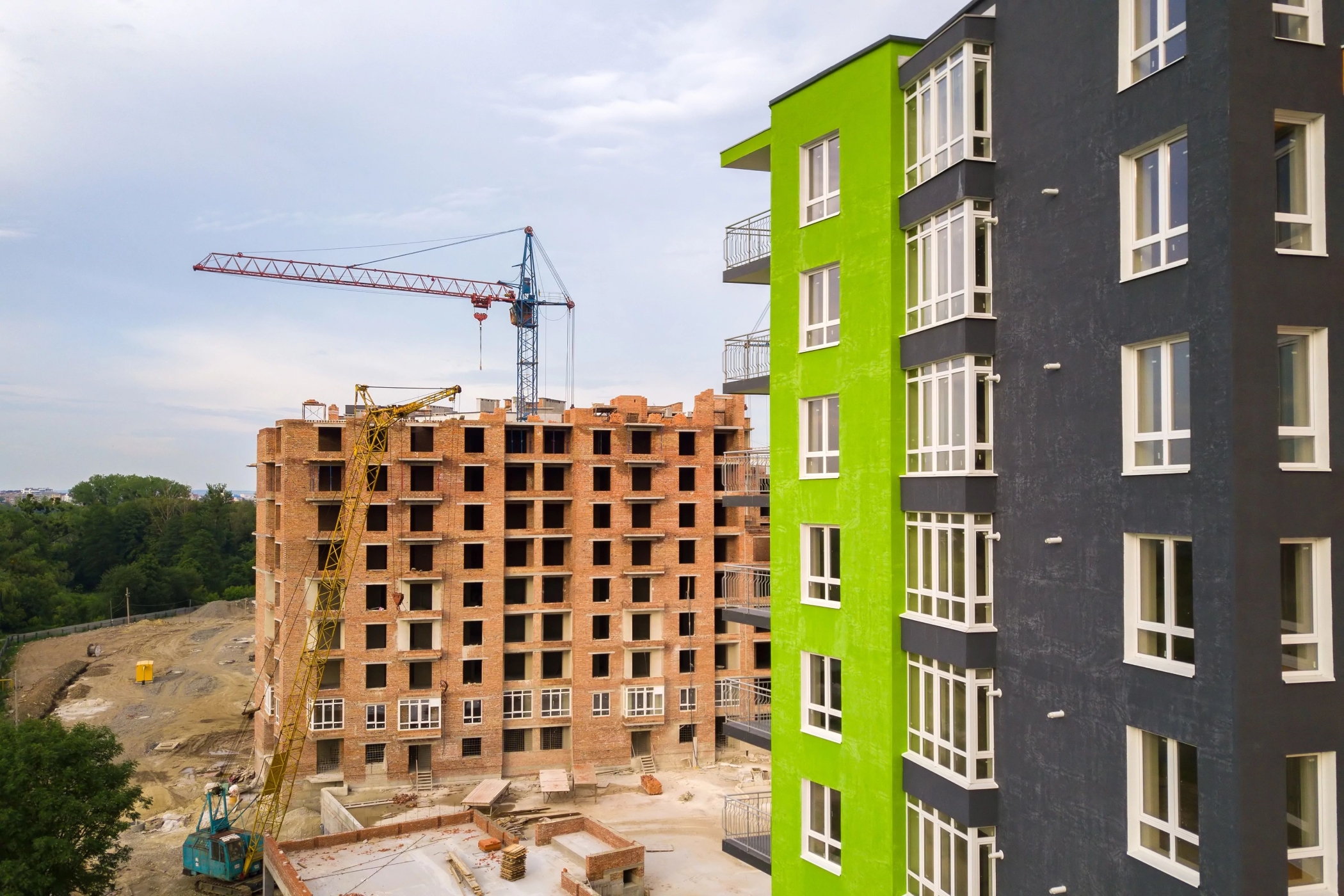 Construction was among the leading employment gainers as the U.S. added a total of 150,000 jobs in October, according to the Labor Department. (Getty Images)