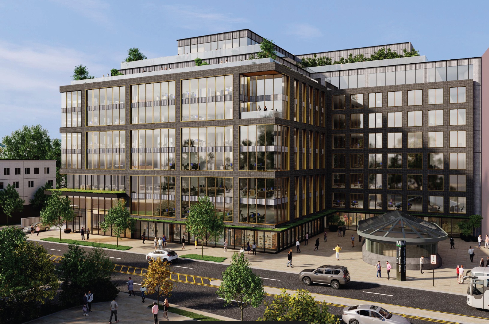 The office project at Congress Heights is scheduled to open in 2026. (Standard Real Estate Investments)