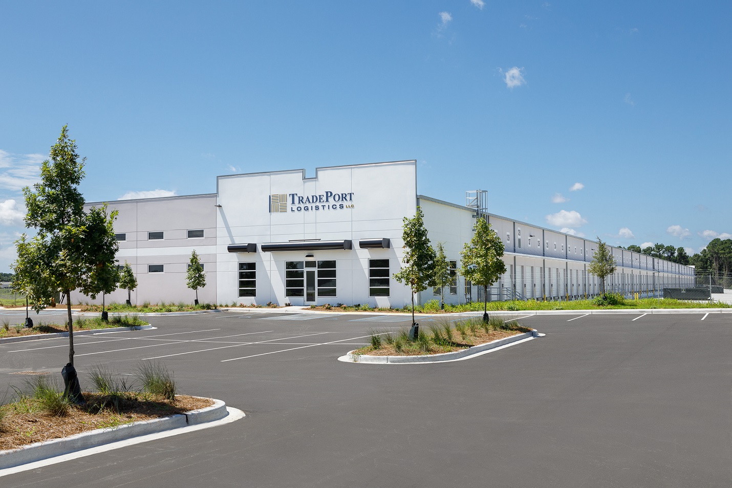 Located off Clements Ferry Road in the Cainhoy area, the new facility will support TradePort Logistics' transloading operation, which primarily serves high-volume retailers focused on speed-to-market for goods arriving through the port. (TradePort Logistics)