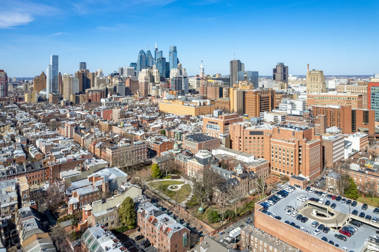Skyline of Philadelphia's Greater Center City. (CoStar)