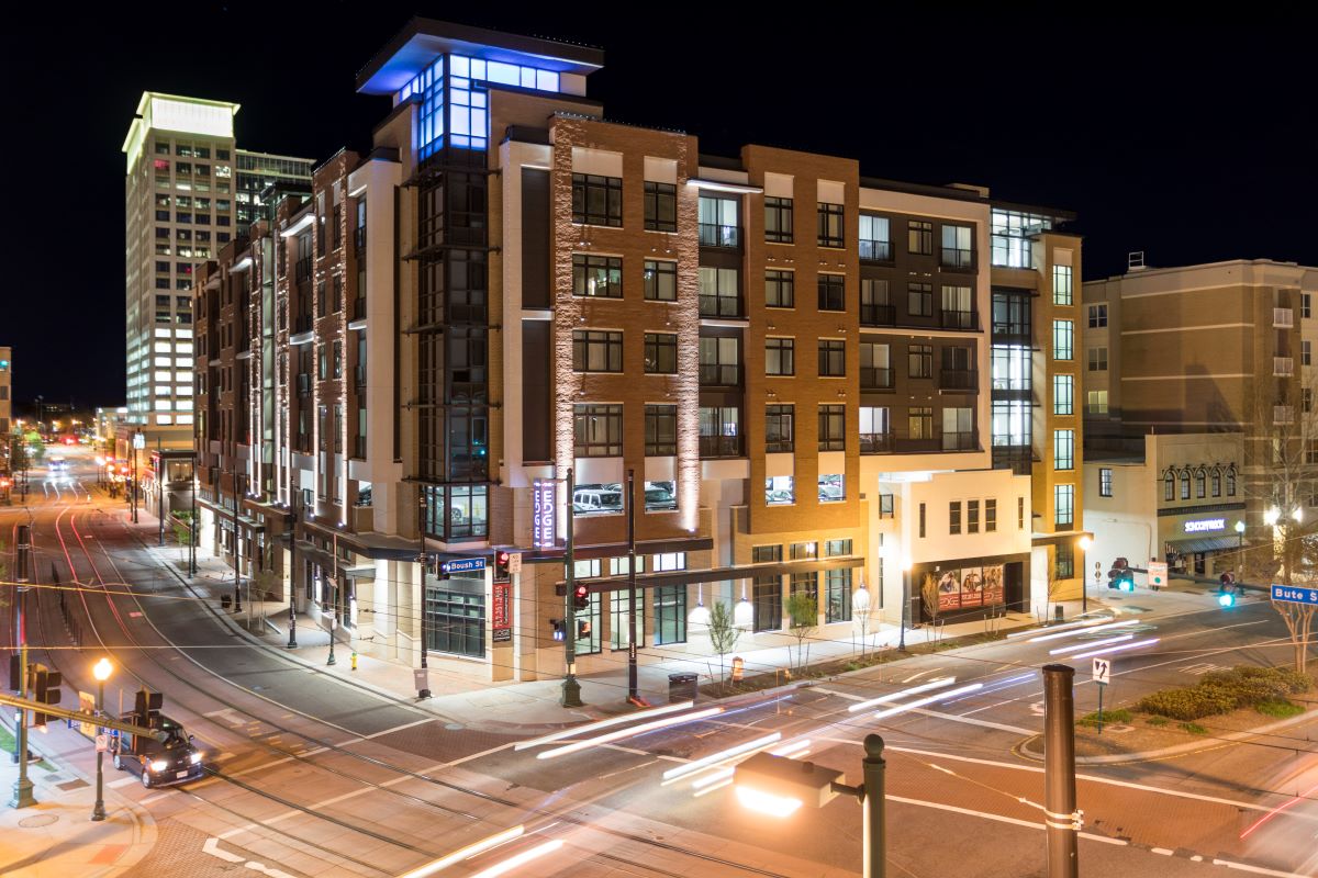 A so-called 1031 exchange allowed Bonaventure to sell an $18 million partial stake in Attain Downtown in Norfolk, Virginia, and reinvest those funds in another property. (Bonaventure)