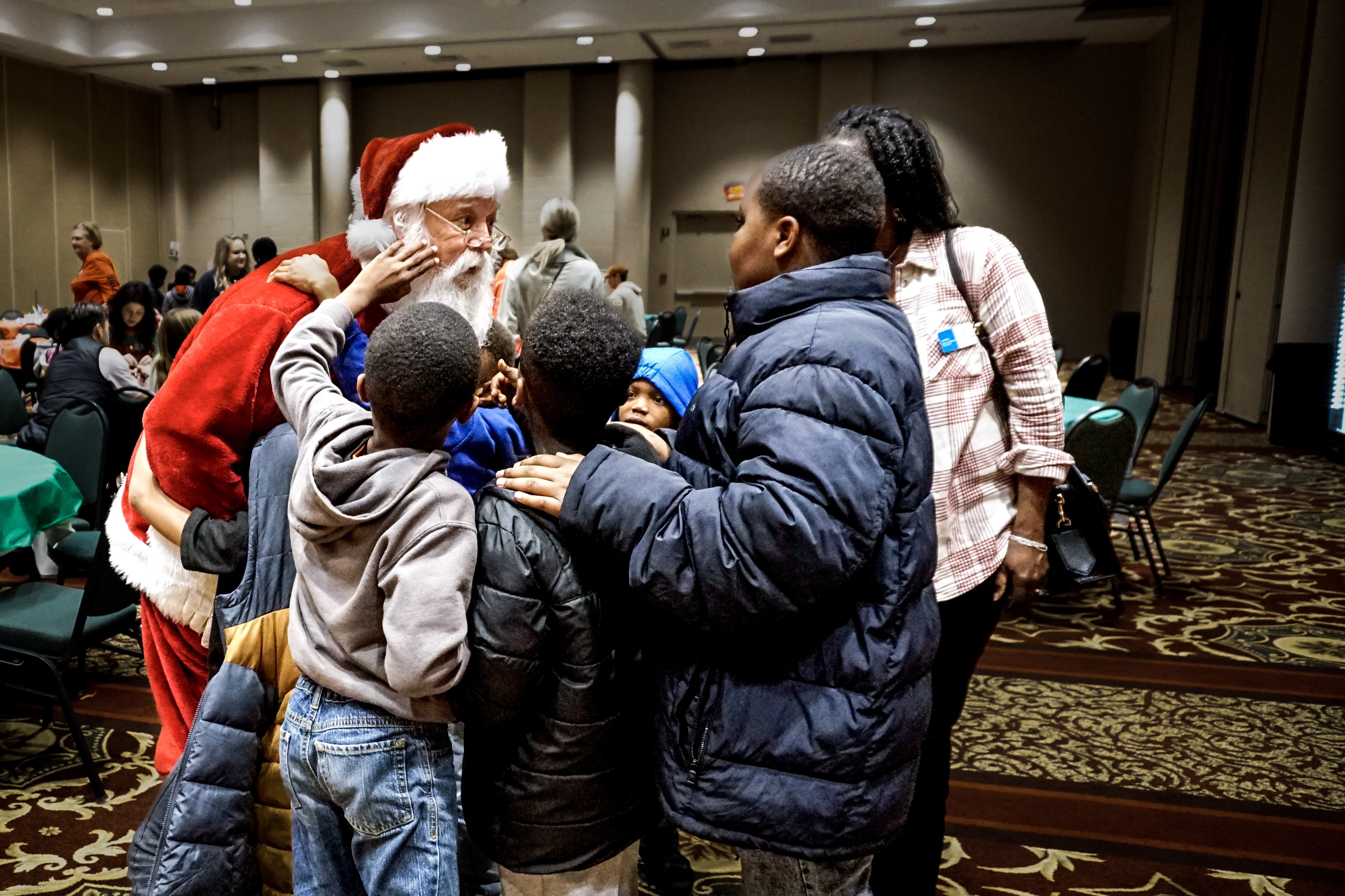 Santa Claus made an appearance at the holiday party Landmark Properties' threw for the Boys & Girls Club of Athens in Georgia. (Landmark)