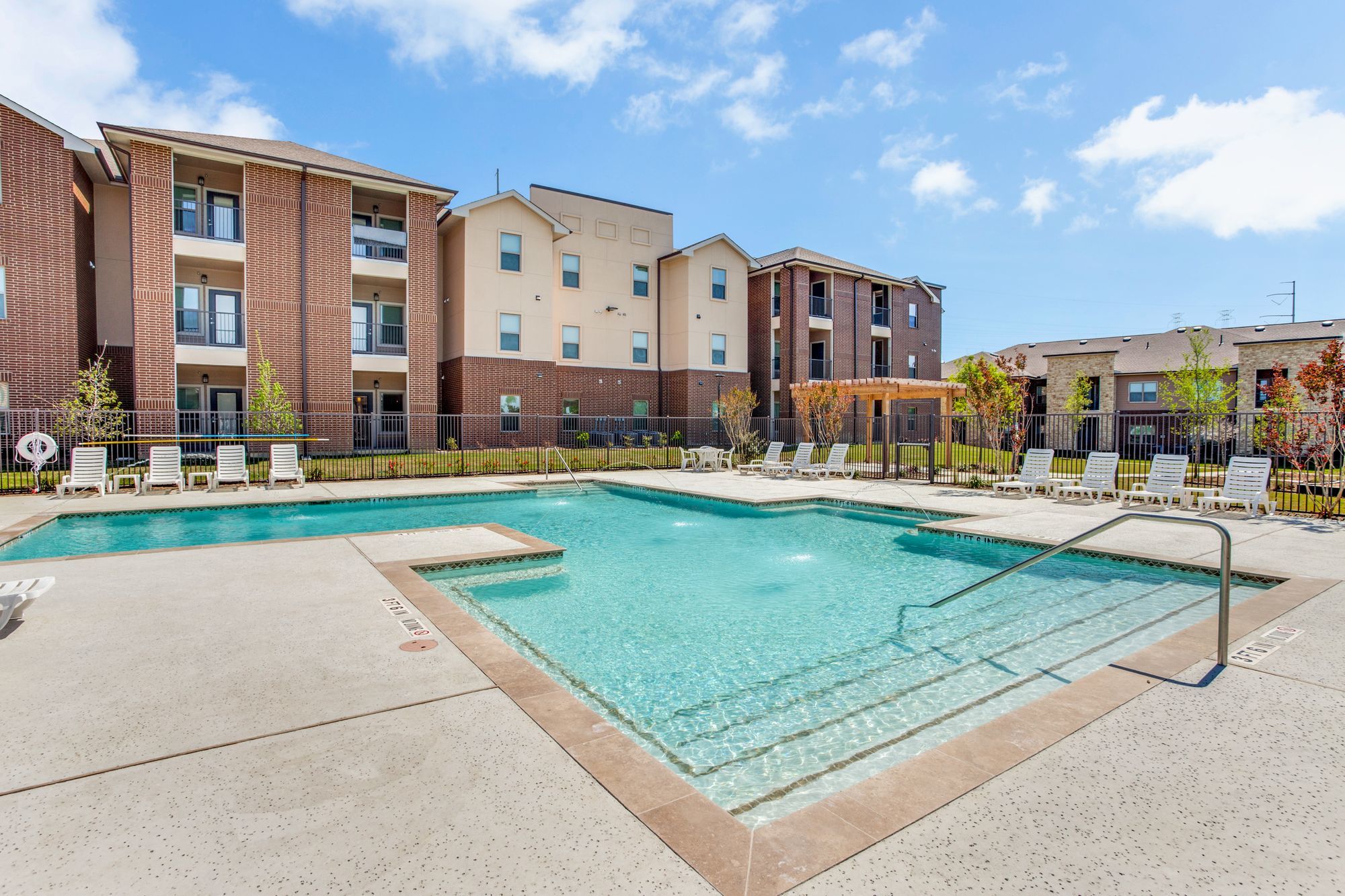Palladium Garland, a 140-unit apartment property built in 2018 in the greater Mesquite area, shown here, will be joined by another project by the developer in the coming years. (CoStar)
