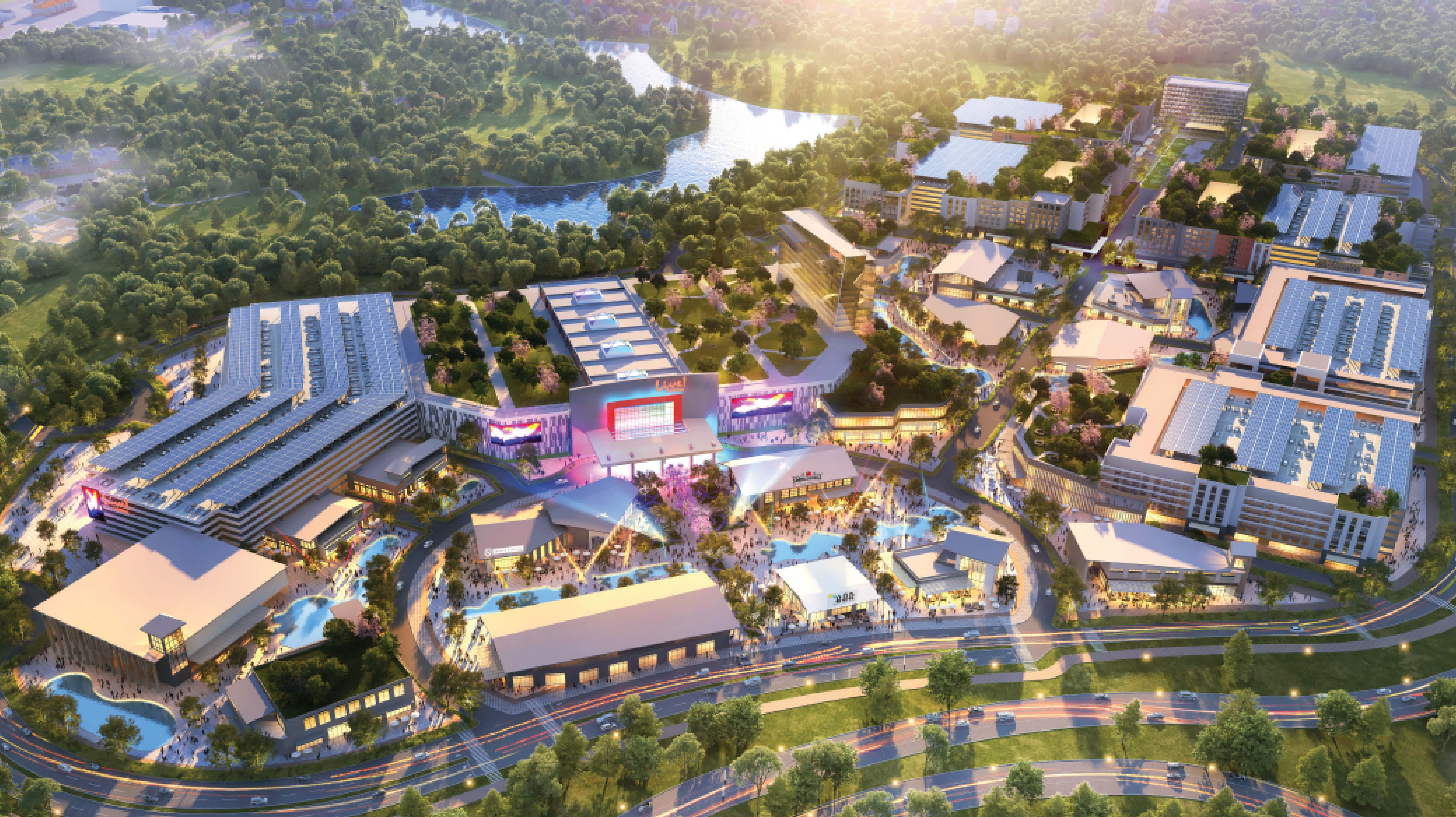Petersburg, Virginia, wants to develop a casino and resort on about 90 acres near an Interstate 95 interchange. (Cordish Cos.)