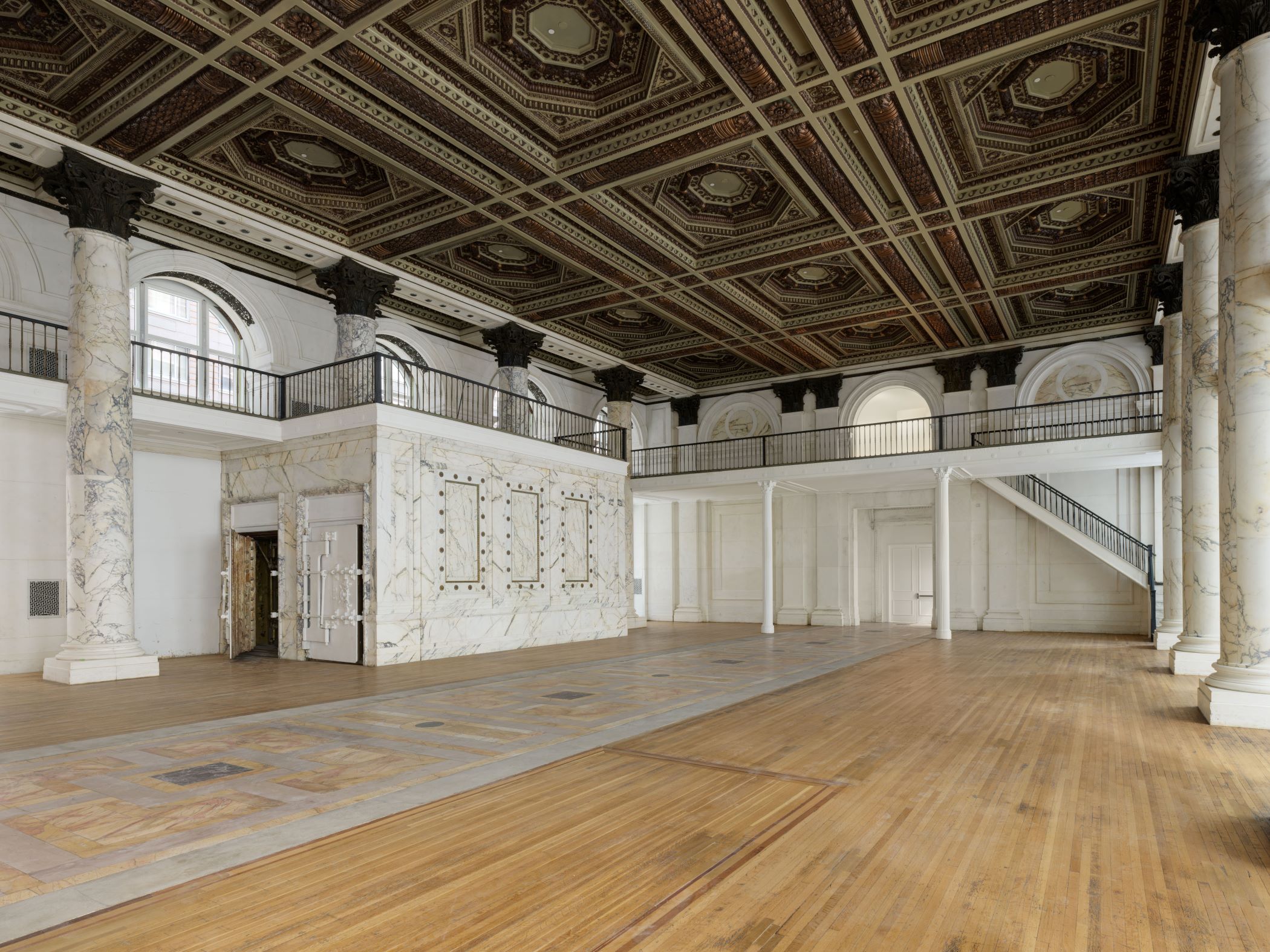 The historic bank hall of the Clock Tower Building in lower Manhattan has been sold to an art gallery. (Dan Bradica)