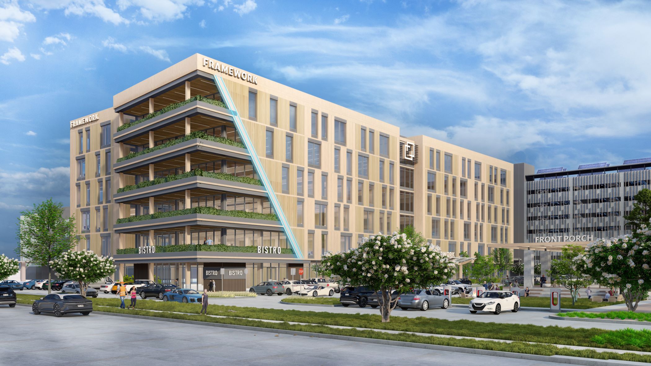 Hicks Ventures’ Framework at Block 10 will be made of mass timber. (Hicks Ventures)