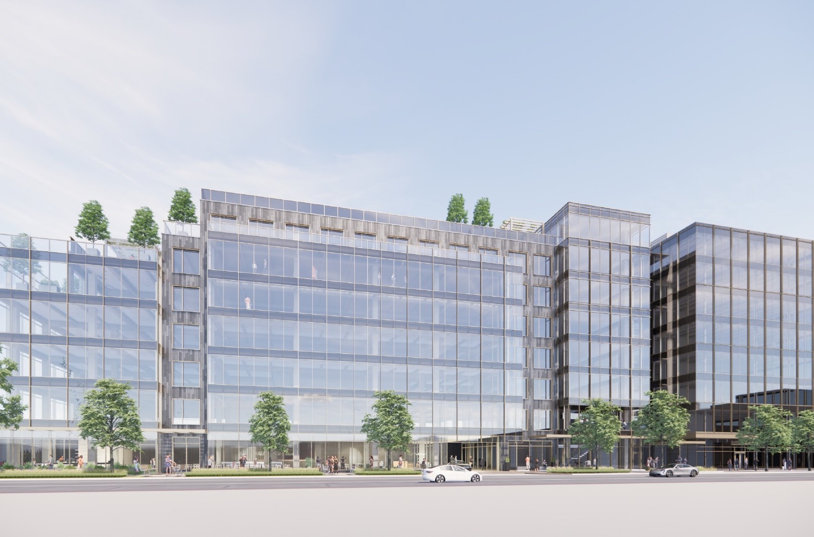 The 250 Clayton St. project's large floor plates are expected to open the market to new tenants. (Broe Real Estate Group)