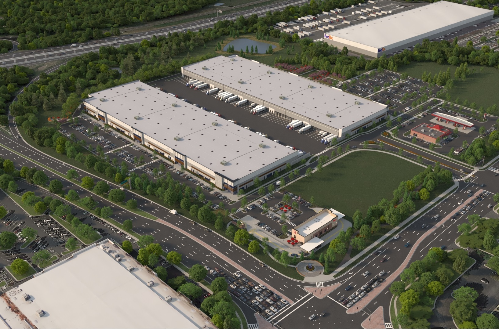 Matan completed the first building at the two-building Progress Labs at Progress Way development in Gaithersburg, Maryland. (CoStar)