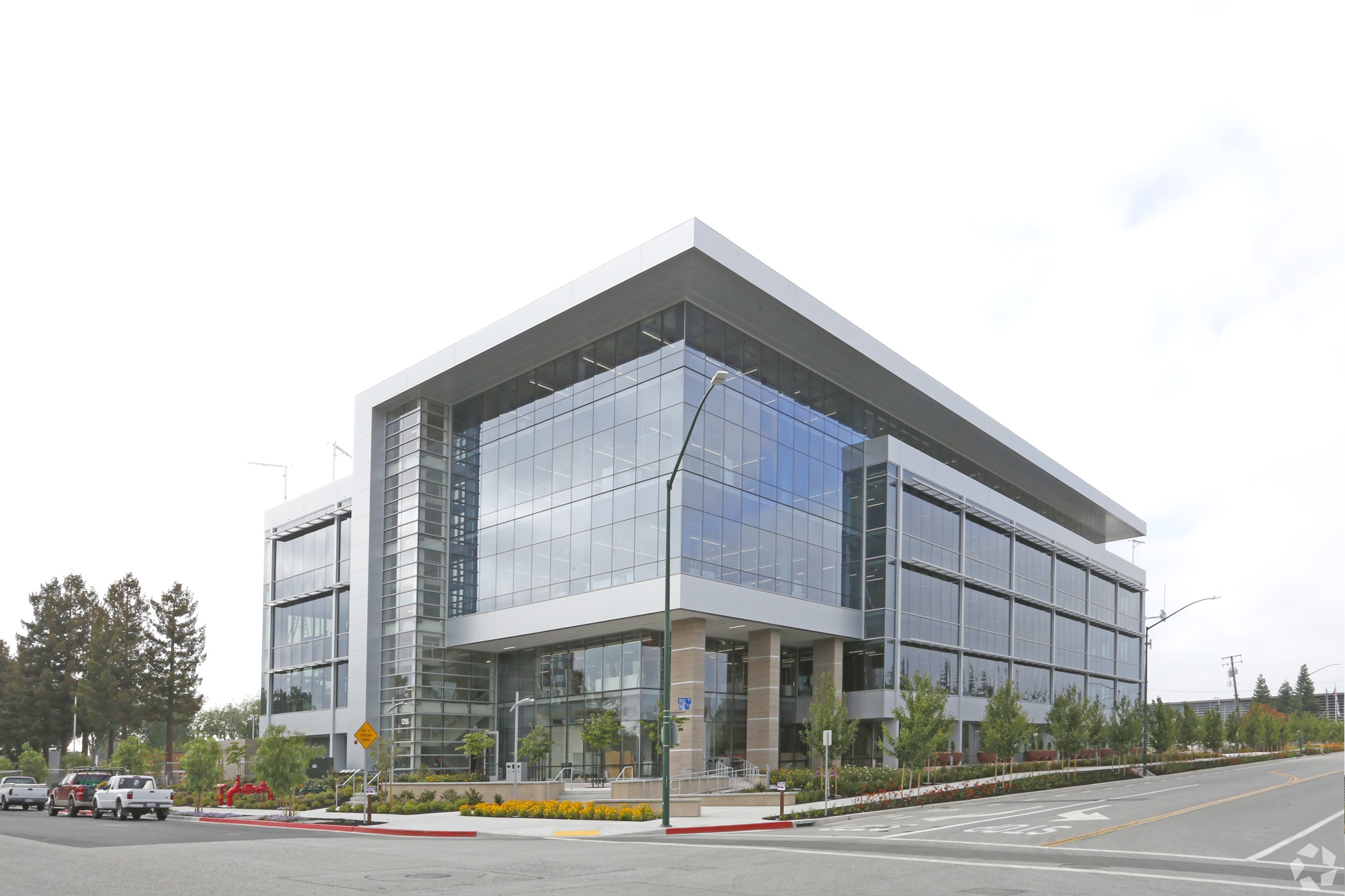 Google preleased 1255 Pear Ave. near its Mountain View, California, headquarters before it had even broken ground. (CoStar) 