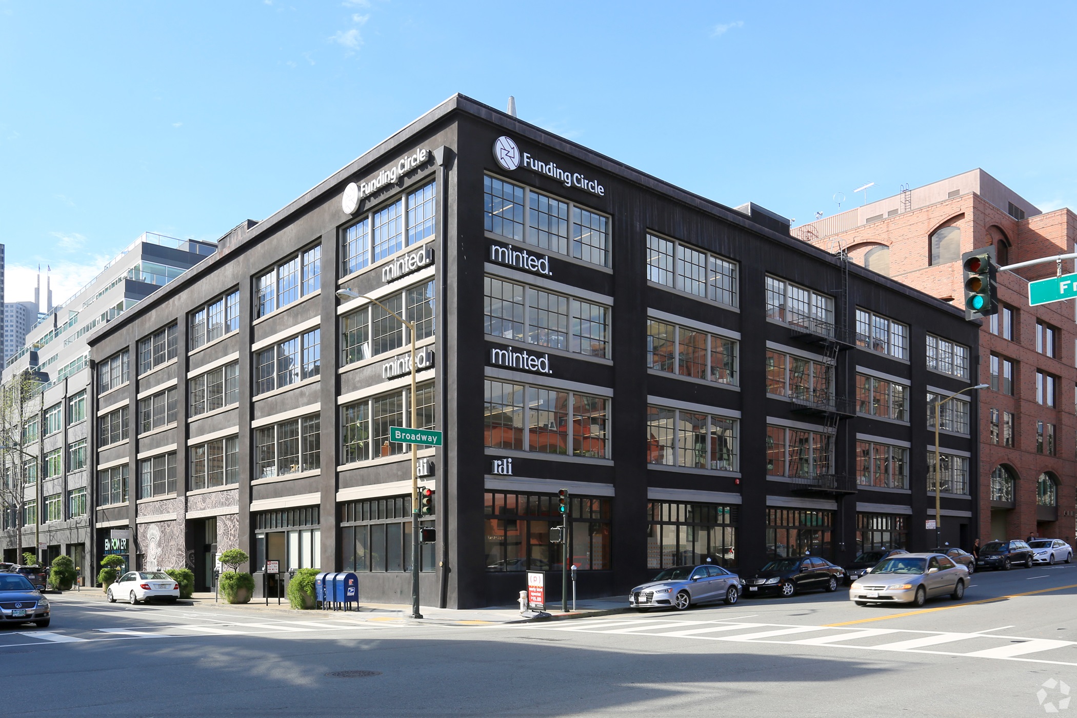 Law firm BraunHagey & Borden will move into 22,413 square feet at 747 Front St. in San Francisco. (George Chao/CoStar)