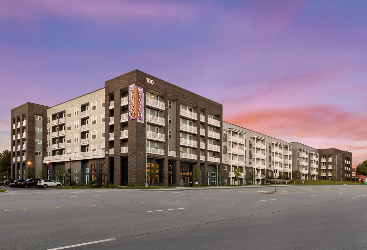 The Enzo at Ariston offers one- to three-bedroom units. (McShane Construction Co.)