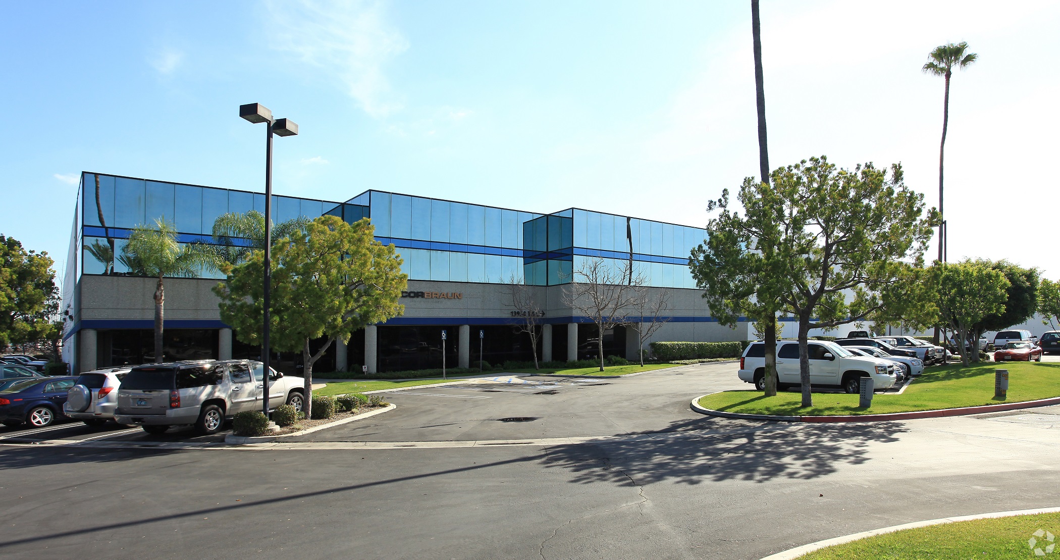 A large industrial lease was renewed at 13910 and 13950 Cerritos Corporate Drive in Cerritos, California. (CoStar) 