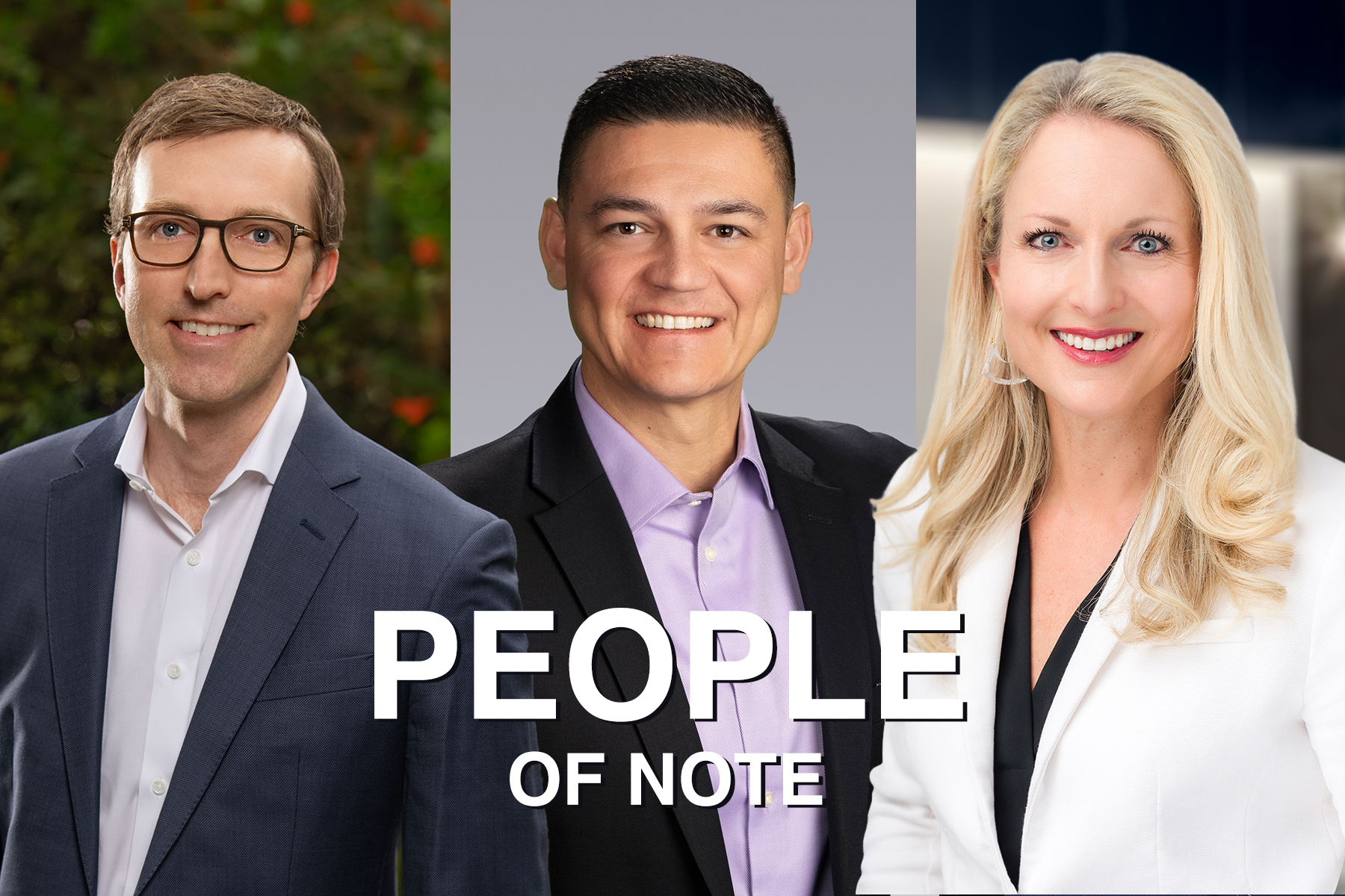 From left: Patrick Rhodes (McCourt Partners), Juan E. Rose III (Colliers), Emily Watkins (ISS North America)