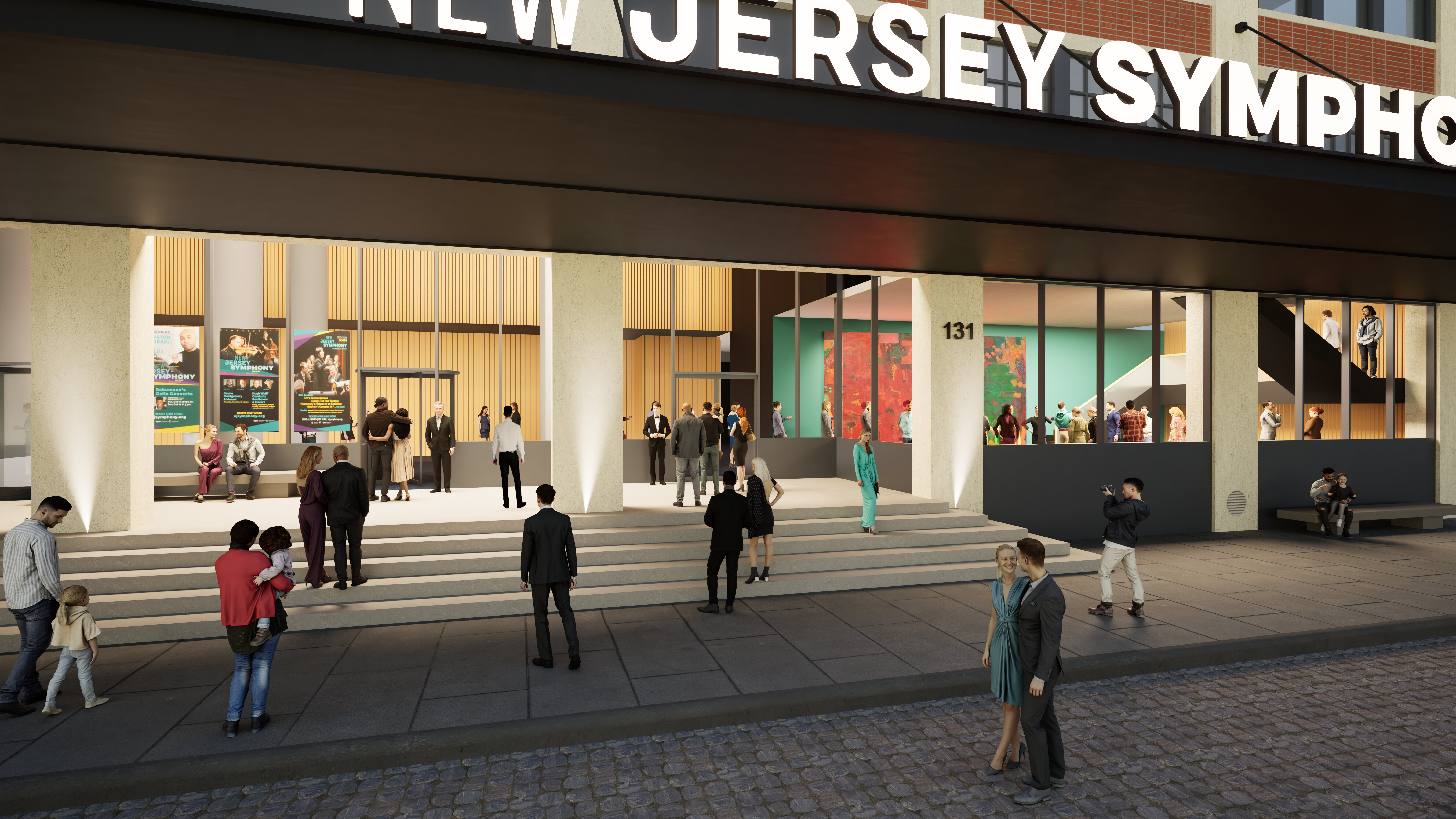 The New Jersey Symphony will soon have a home in Jersey City. (DLR Group)