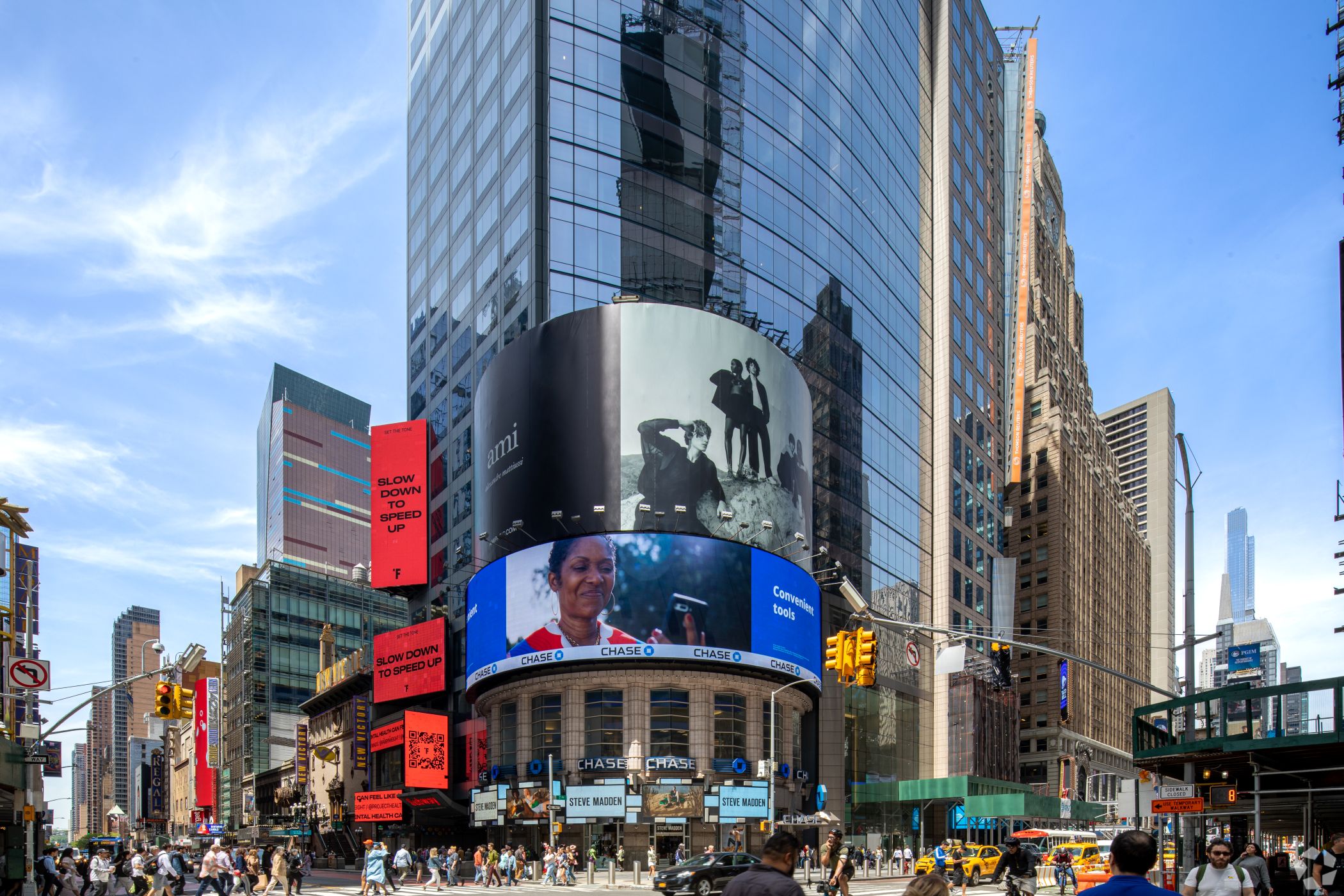Spectrum Reach has joined a handful of other tenants that have signed on for space at the recently renovated 3 Times Square building in New York City. (CoStar) 