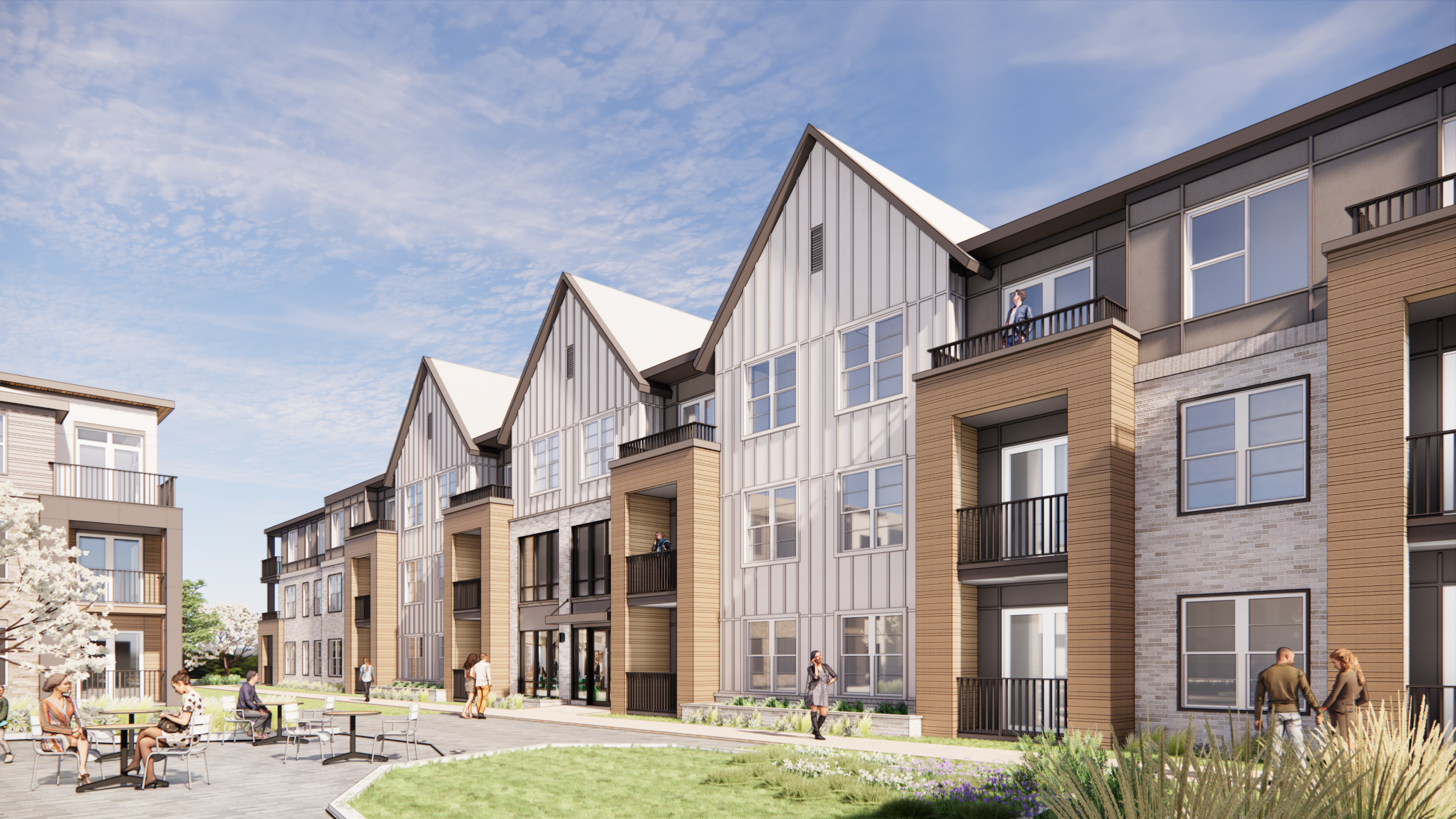 Natomas Fountains will be the third largest current project in Sacramento. (Hines)
