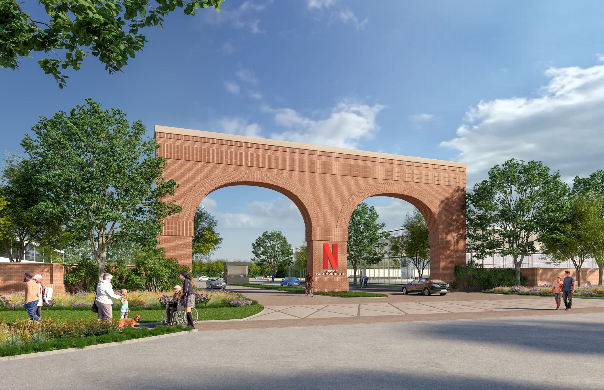 Video-streaming behemoth Netflix plans a huge TV-and-movie production complex at Fort Monmouth in New Jersey. (Netflix)