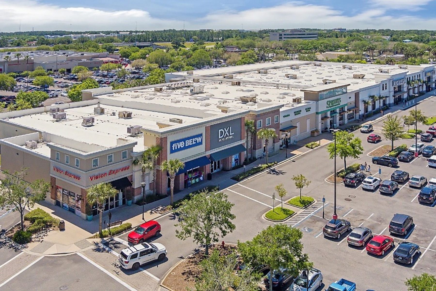 The 254,000-square-foot Markets at Town Center last traded in 2021 for $93 million. (KRCX Purchasing Agency)