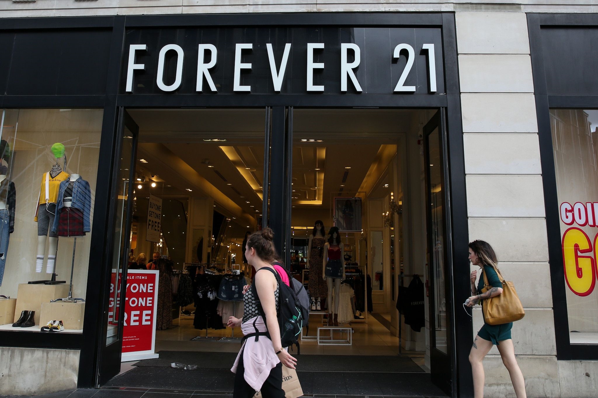 Fashion retailer Forever 21 was reported to be seeking rent reductions from landlords among its efforts to deal with financial struggles. (Getty Images)