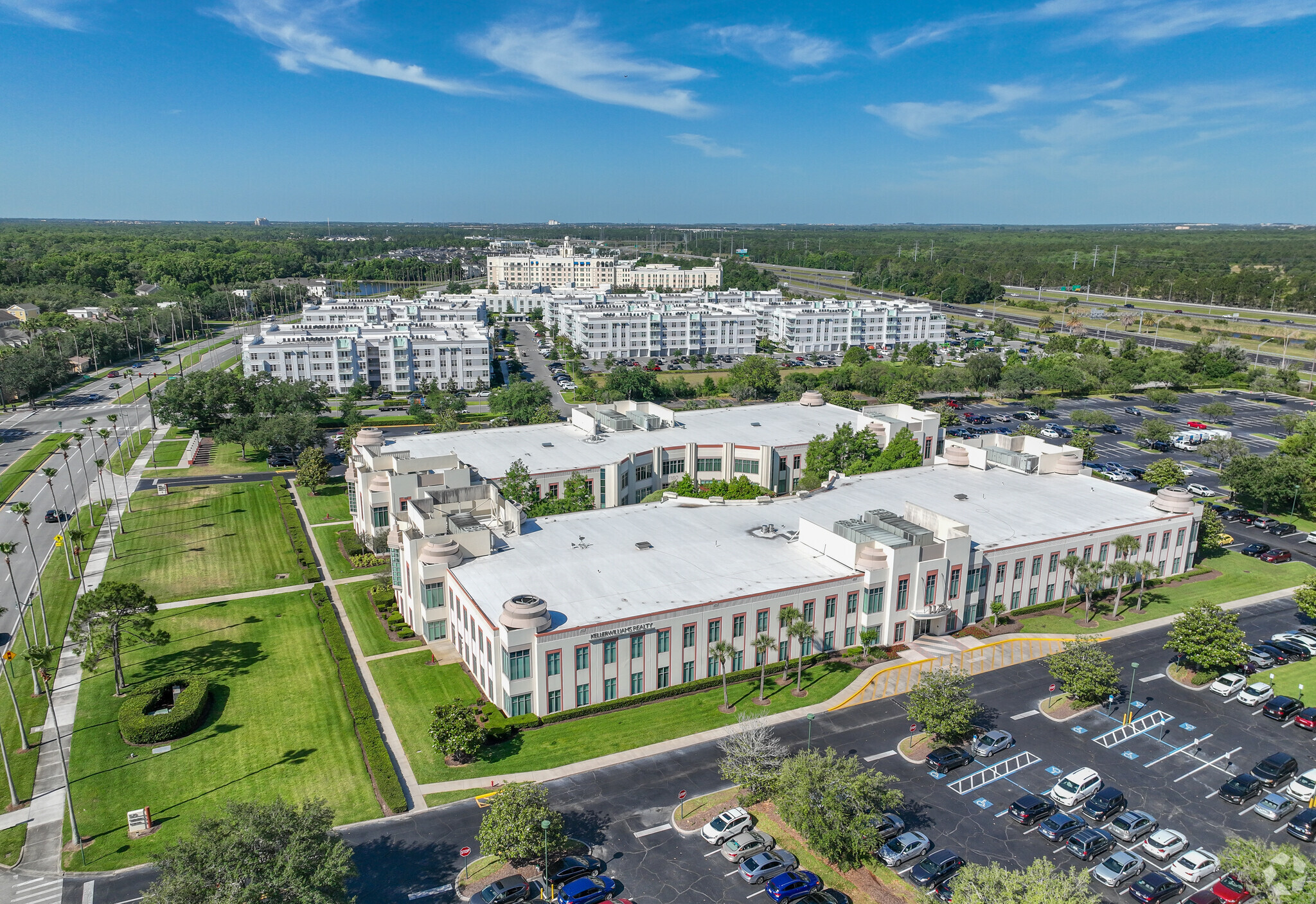 The two-building Celebration Office Center was sold to TMT Properties for $31.5 million. (CoStar)