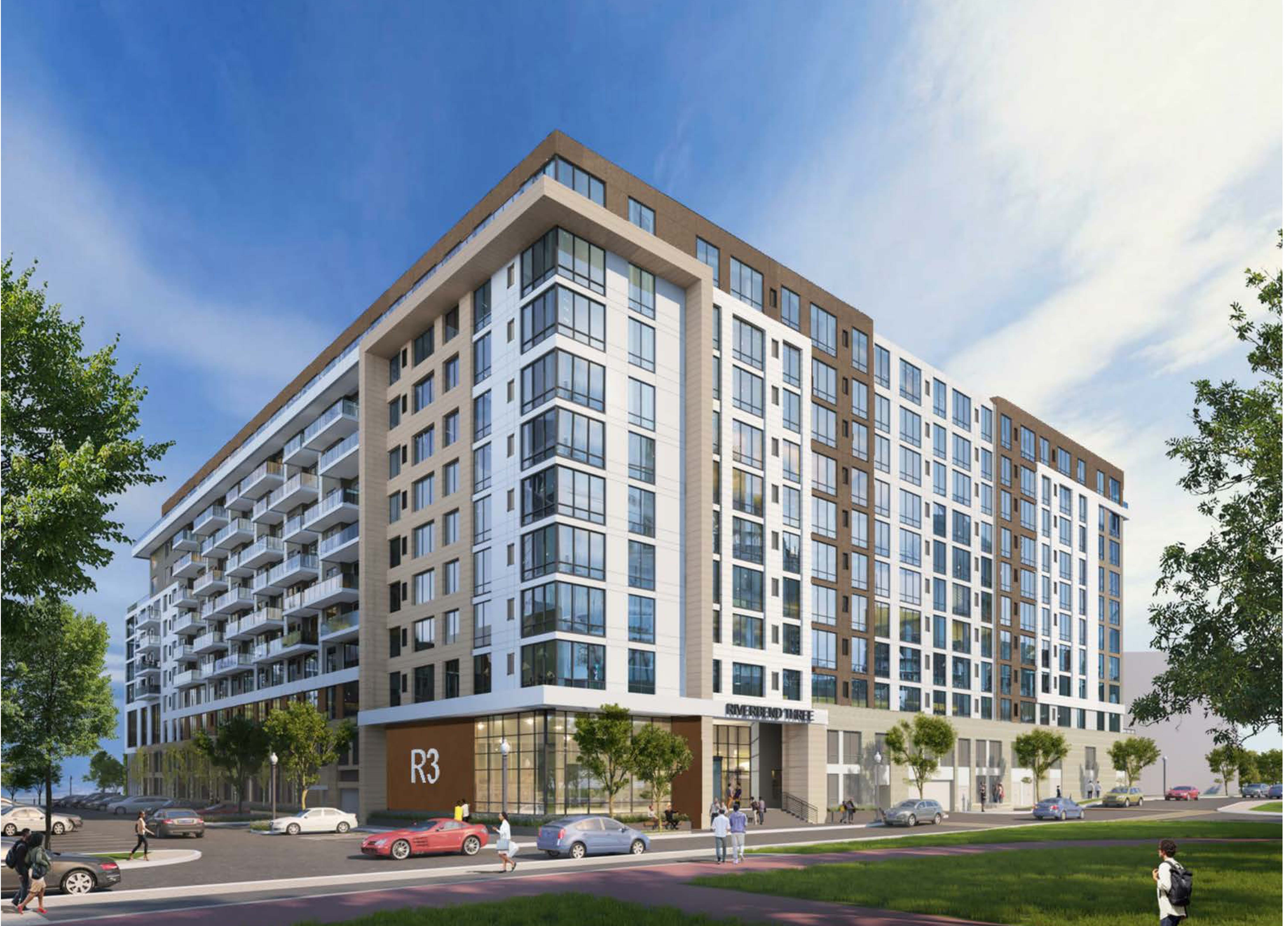 RB3 will be part of Port Imperial, a 200-acre, master-planned community in West New York. (JLL)