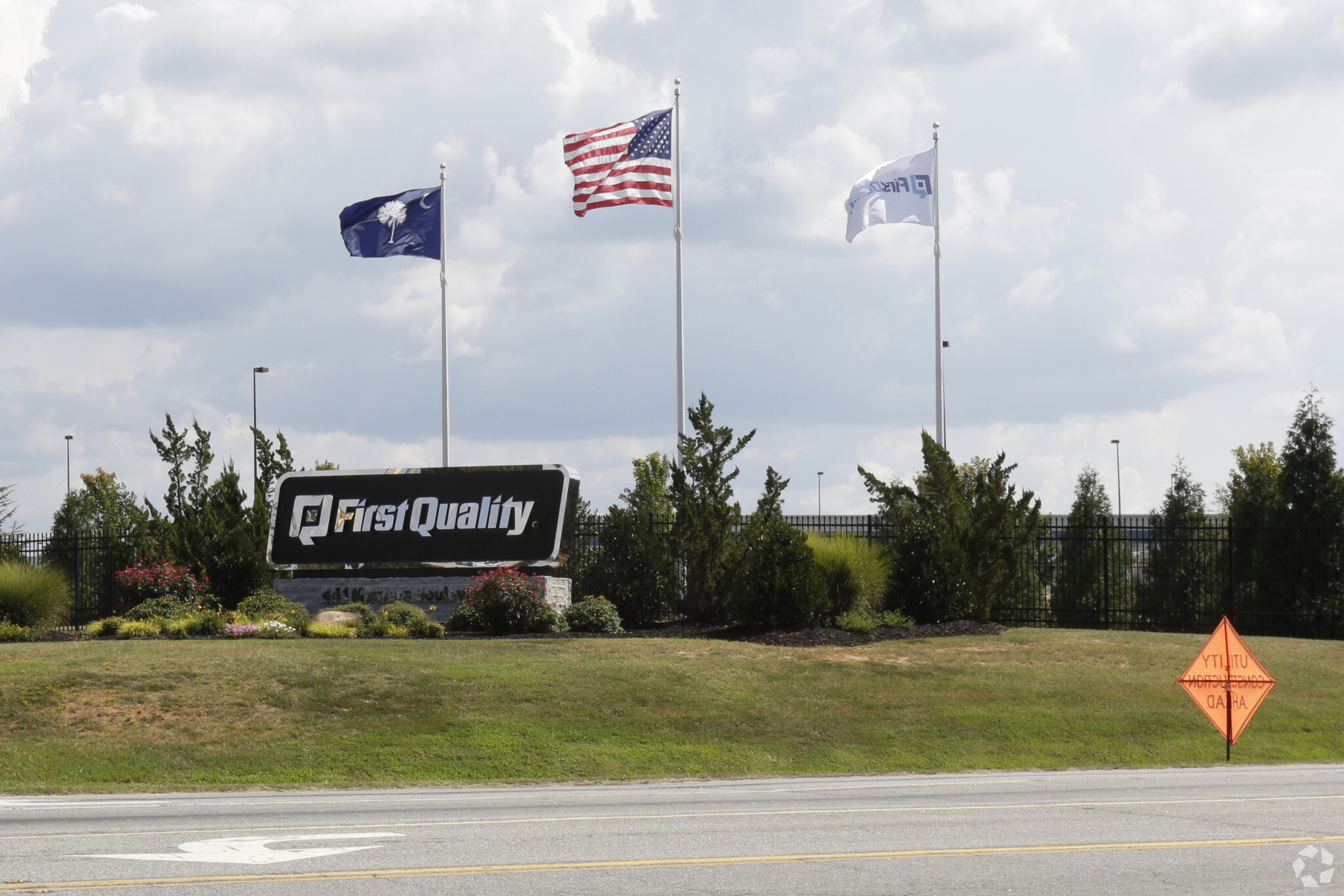 First Quality Tissue operates this facility in Anderson, South Carolina. (CoStar)
