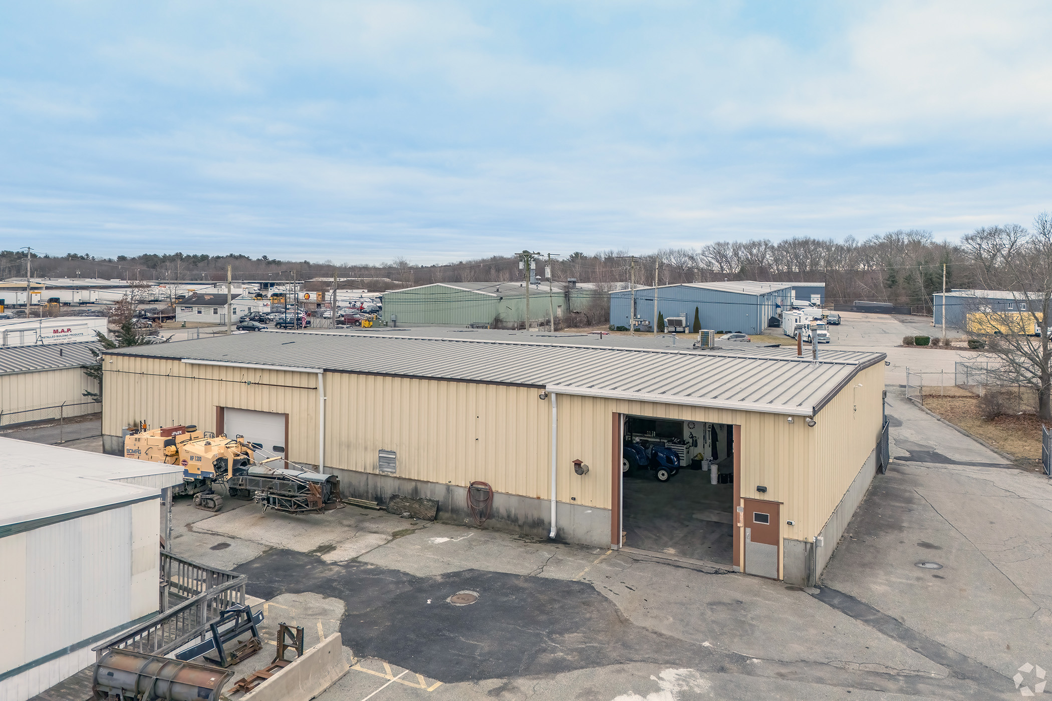 An Alterra Property Group fund purchased 45 Industrial Court in Seekonk, Massachusetts. (CoStar)