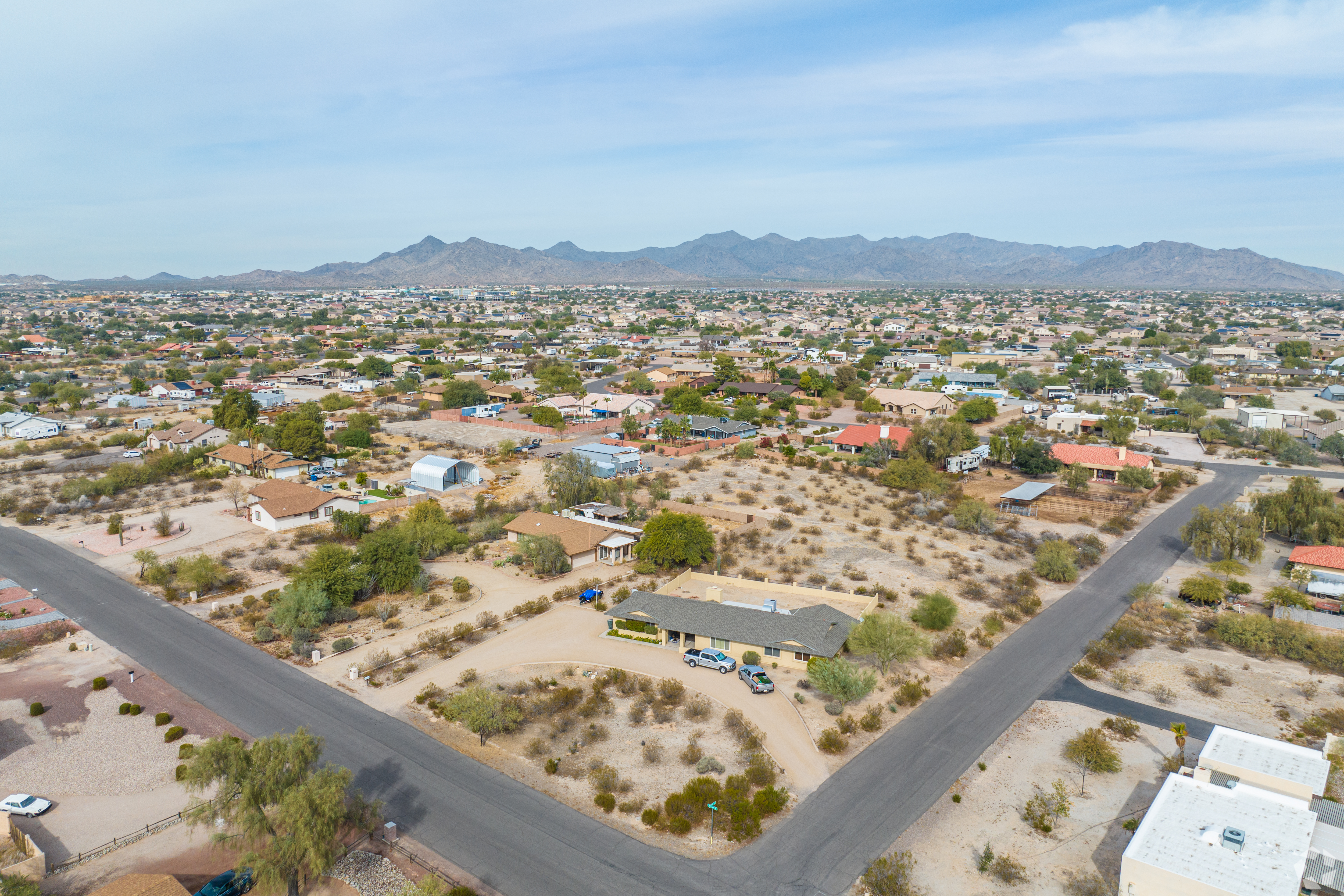 Stephen Shumate and his wife purchased a house in the western Phoenix suburb of Buckeye, pictured, by assuming the seller's mortgage. (John Williams/CoStar)