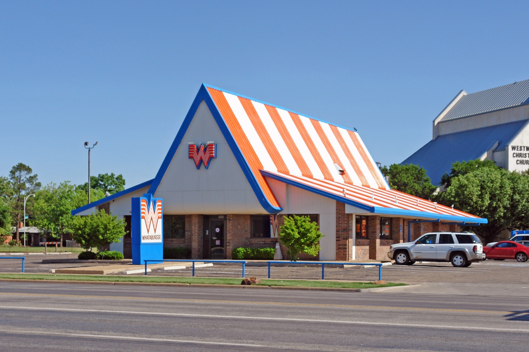 Whataburger appears set to open its first stores in three North Carolina cities. This location is in Lubbock, Texas. (CoStar)