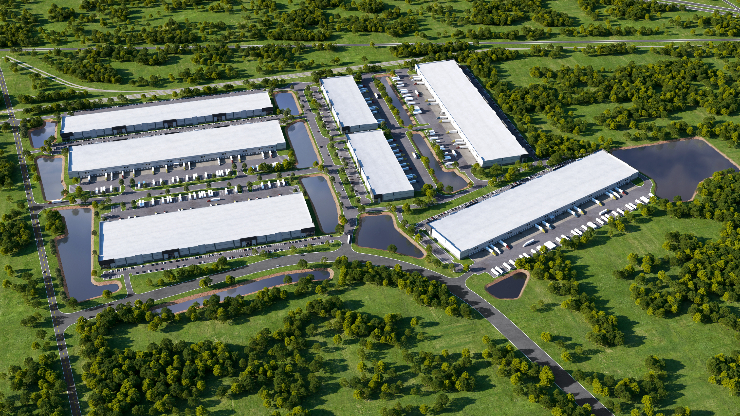 Eastport Logistics Park is a speculative industrial park just north of JAXPORT and south of Interstate 295. (RE Backoffice)