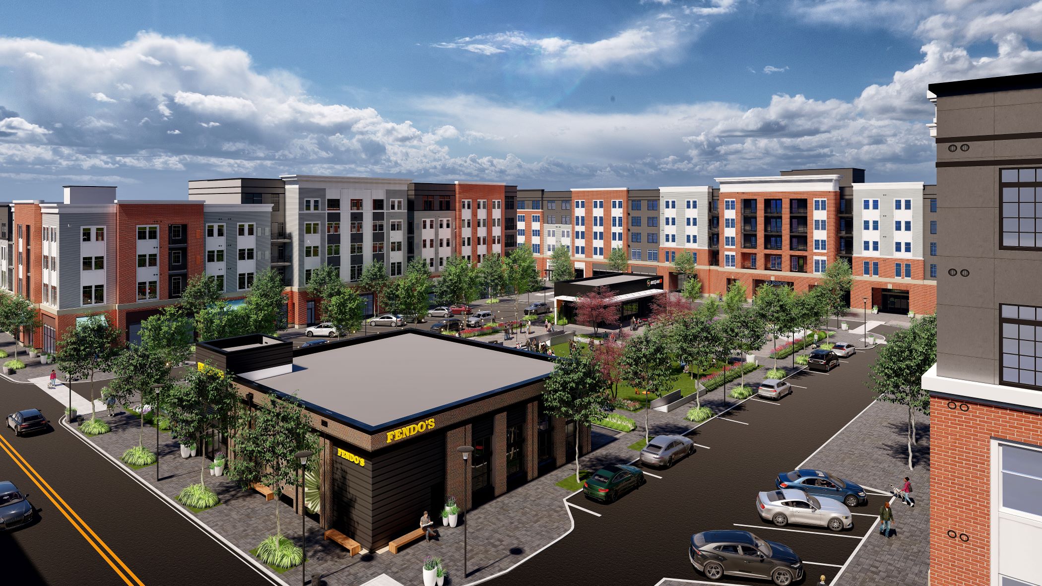 Station Yards, a billion-dollar mixed-use project in New York suburb of Long Island, has begun marketing its 195,000 square feet of retail space. (Colliers) 