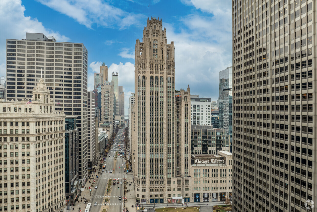 Chicago's Tribune Tower was completed in 1925. (Robert Gigliotti/CoStar)