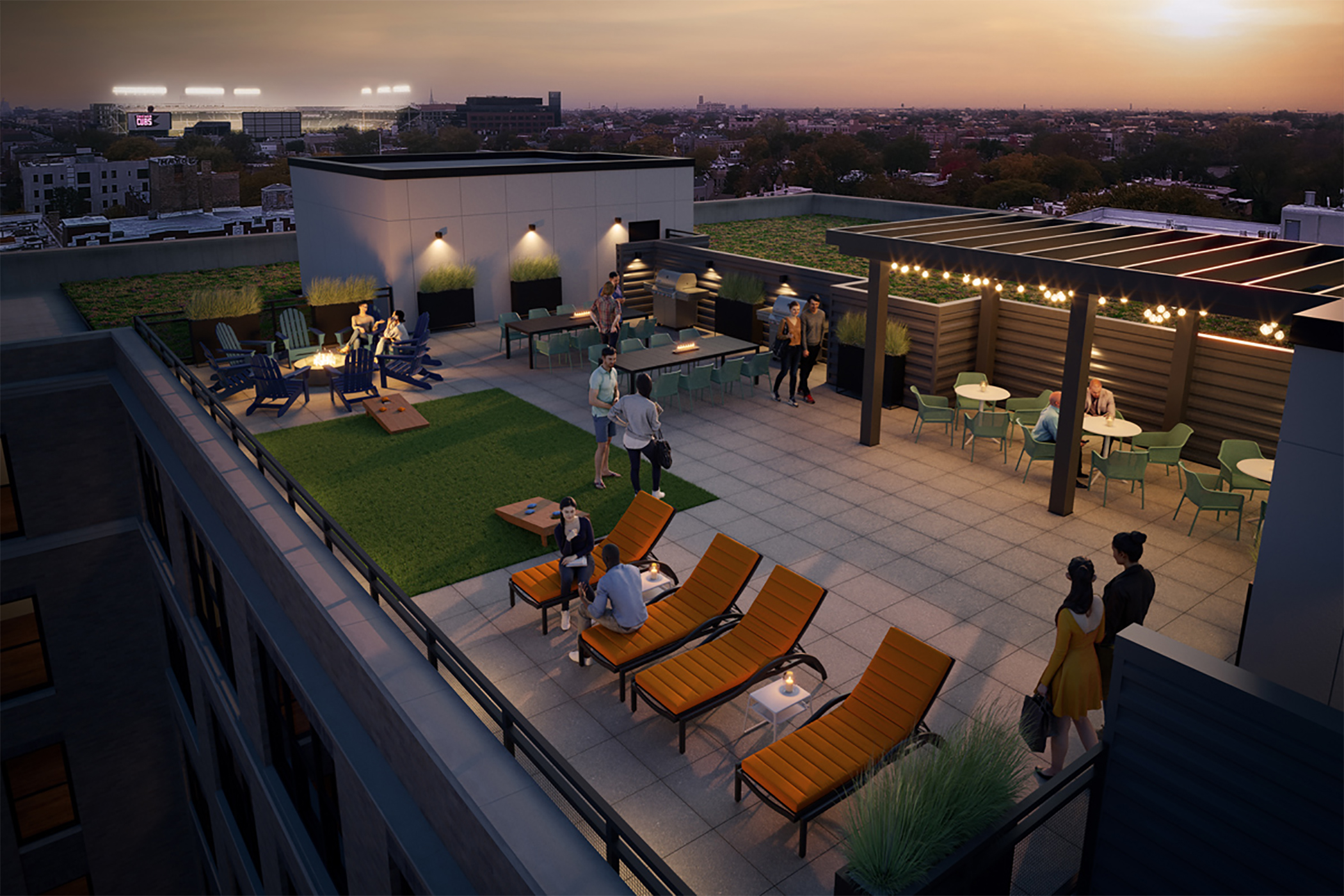 Draper and Kramer Nears Completion of Apartments Near Chicago’s Wrigley