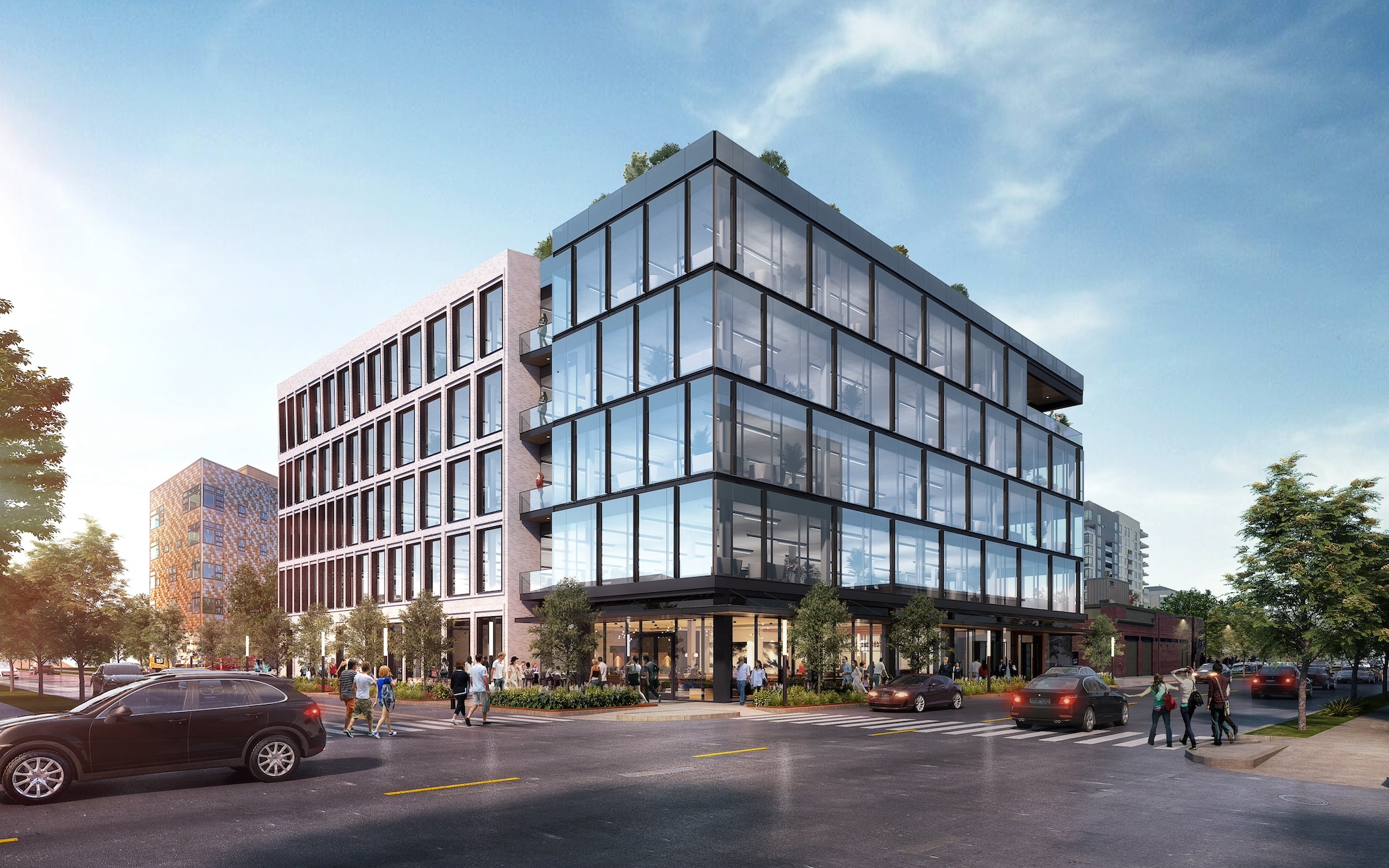 Construction will soon begin on the Second & Adams project in Denver, the latest speculative office development to break ground in the city's Cherry Creek neighborhood. (Magnetic Capital) 