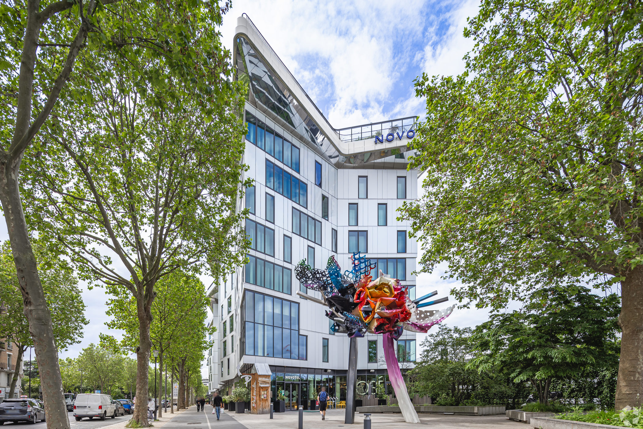 One of Essendi’s 576 owned hotels is the 245-room Novotel Paris Porte de Versailles. (CoStar)