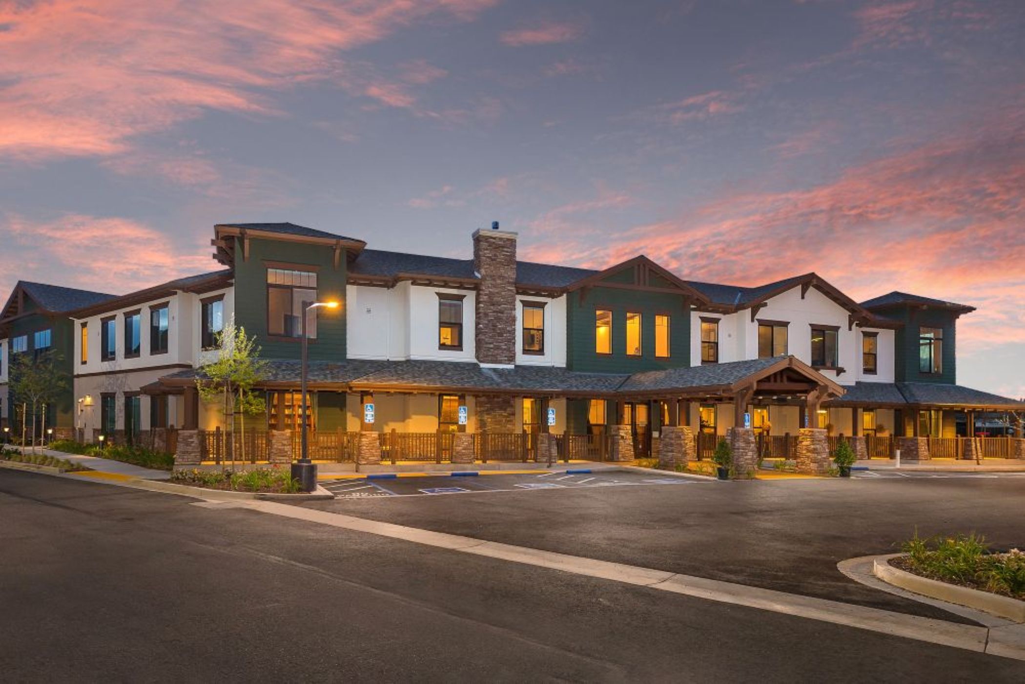 Loma Clara is an assisted living and memory care facility in the affluent Silicon Valley suburb of Morgan Hill. (JLL)