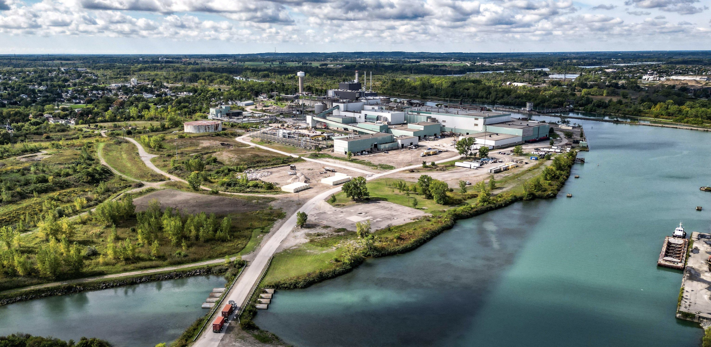 BMI Group is looking to replicate the success of its multimodal hub in Thorold, Ontario, at its new facility in Port Huron. (BMI Group)