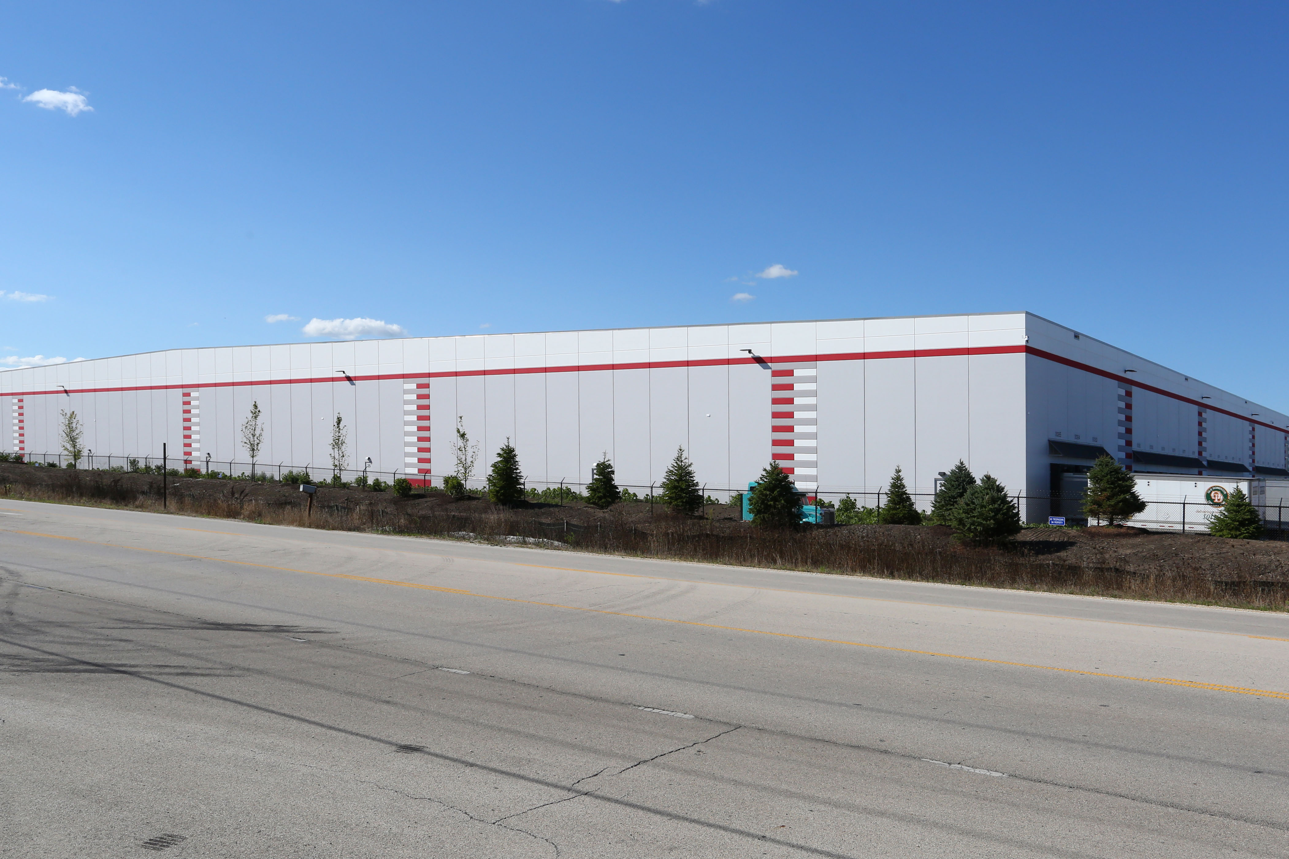 Griffin Realty Trust will hold mostly industrial properties such as its 3M warehouse in DeKalb, Illinois, as it sells off its office holdings. (CoStar)