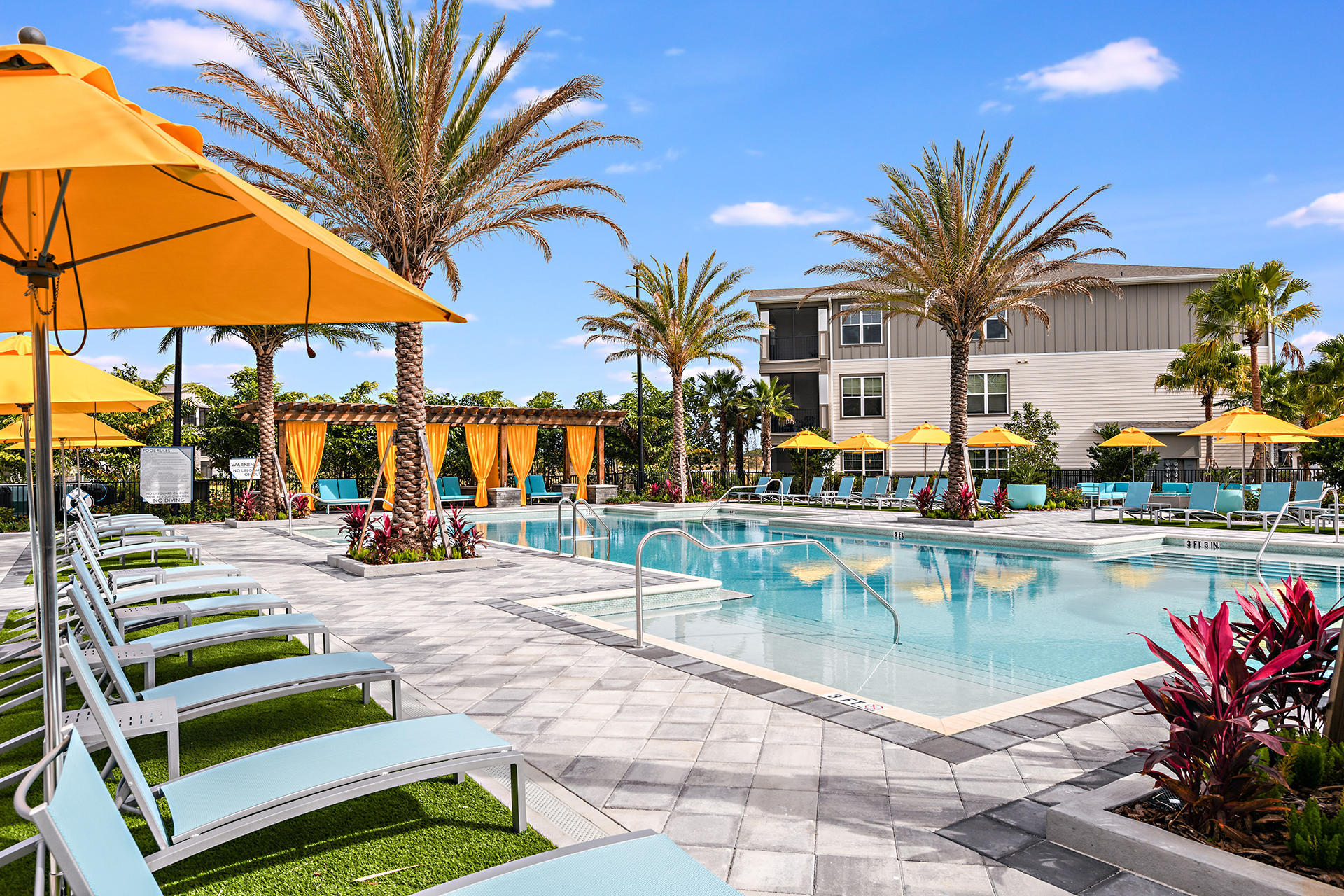 Halston Waterleigh, formally Braxton Waterleigh, outside Orlando, Florida, was purchased for 7.3% less than its previous sale price in 2021. (Ashcroft Capital)