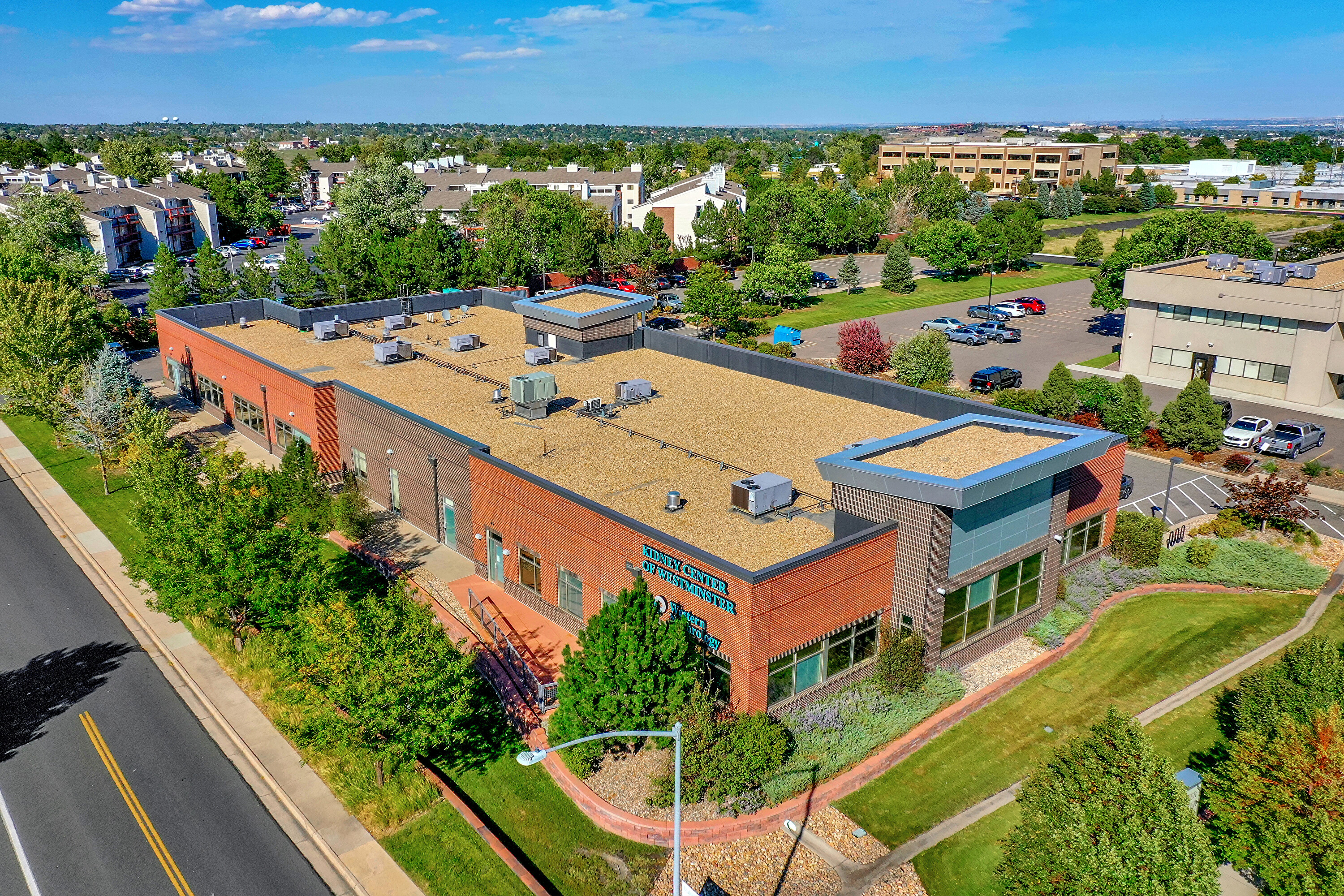 Outpatient facilities, including this fully leased medical office building in North Denver, are in high demand as consumers prioritize healthcare convenience. (CoStar)