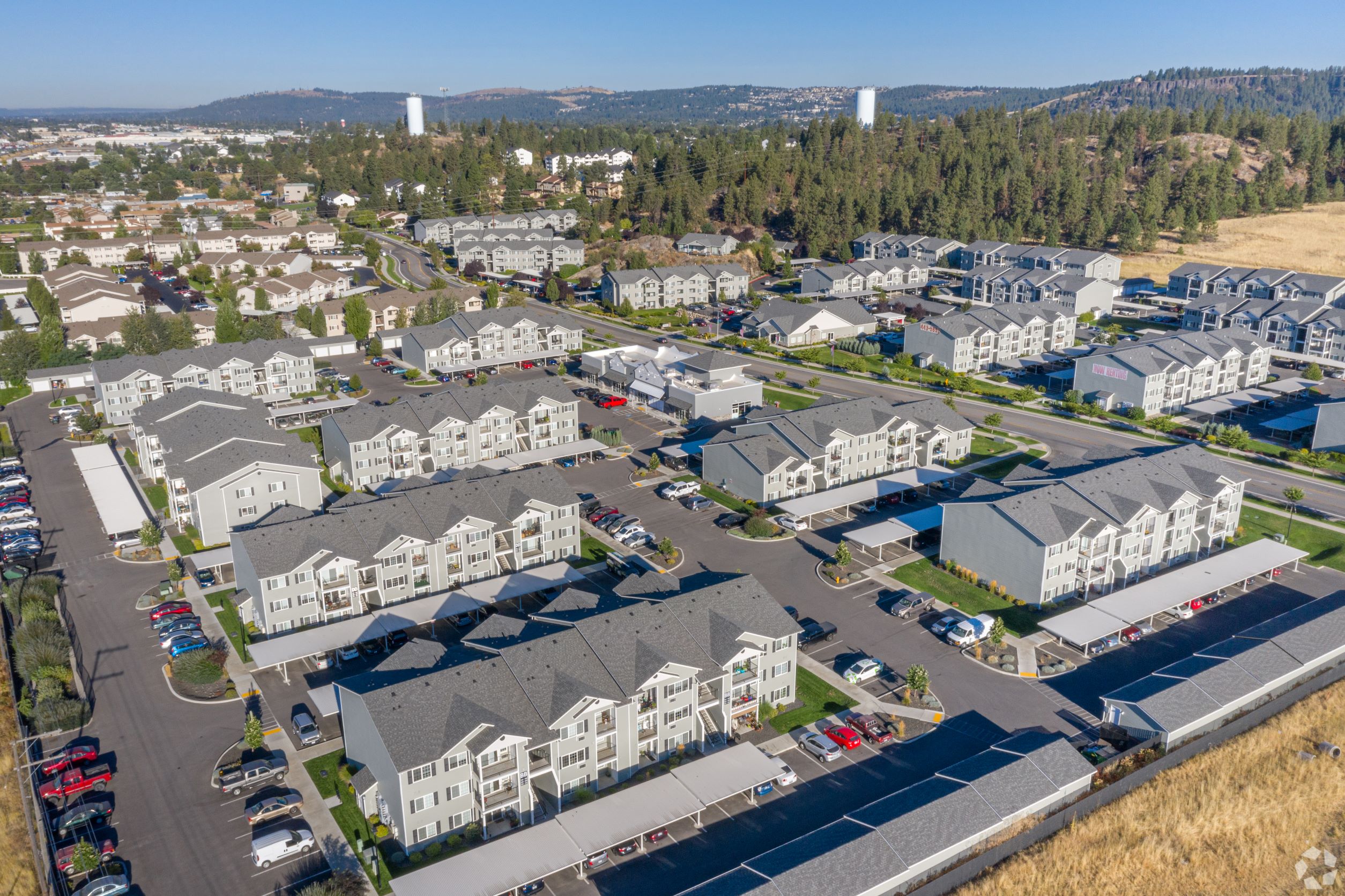 The 559-unit Granite Pointe apartments, since rebranded as Trillium, traded in one of the largest sales of the year so far in Washington’s rural eastern half. (CoStar)